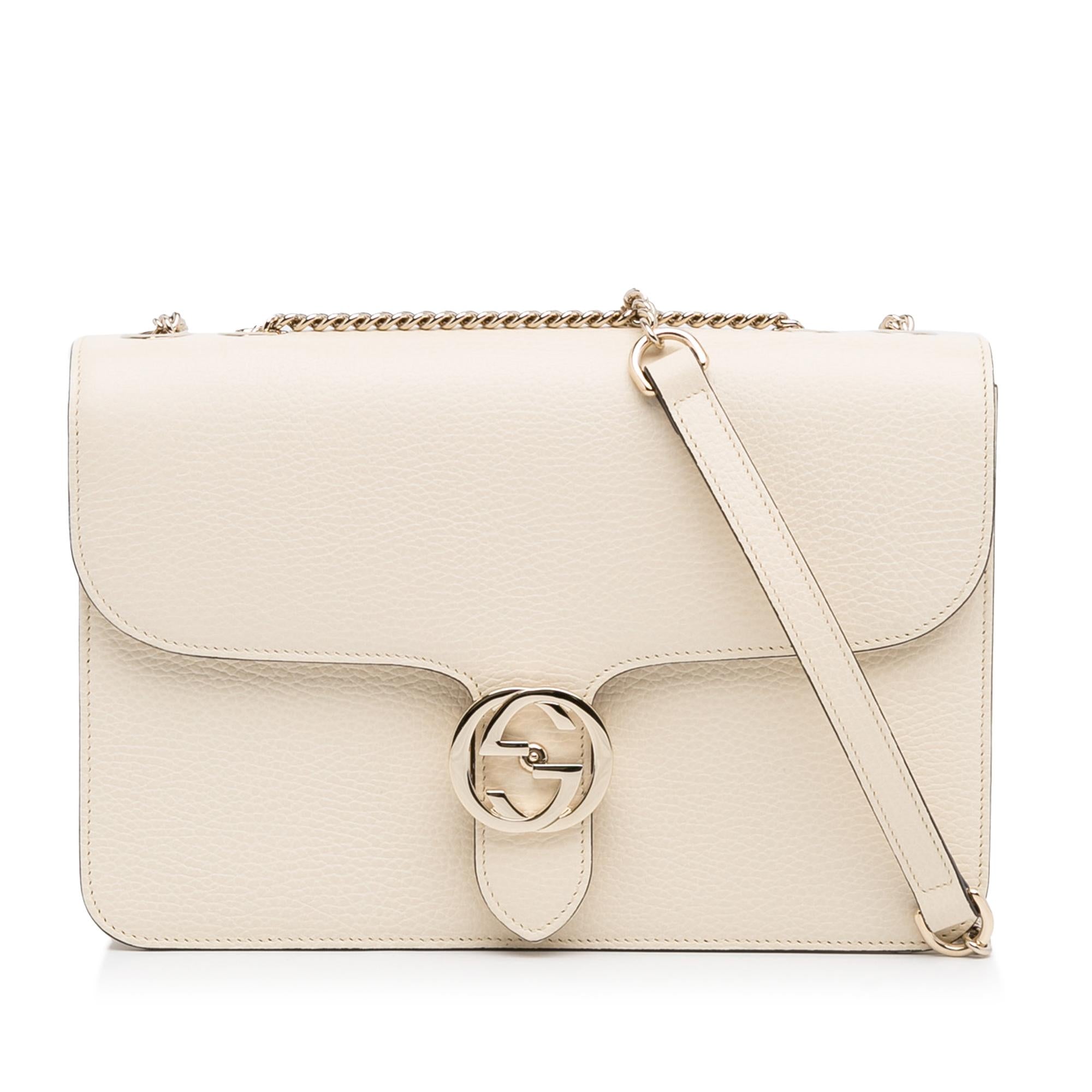 Gucci Medium Dollar Interlocking G Crossbody Bag (SHG-3QTUEt)