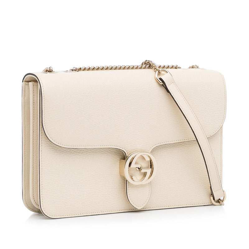 Gucci Medium Dollar Interlocking G Crossbody Bag (SHG-3QTUEt)