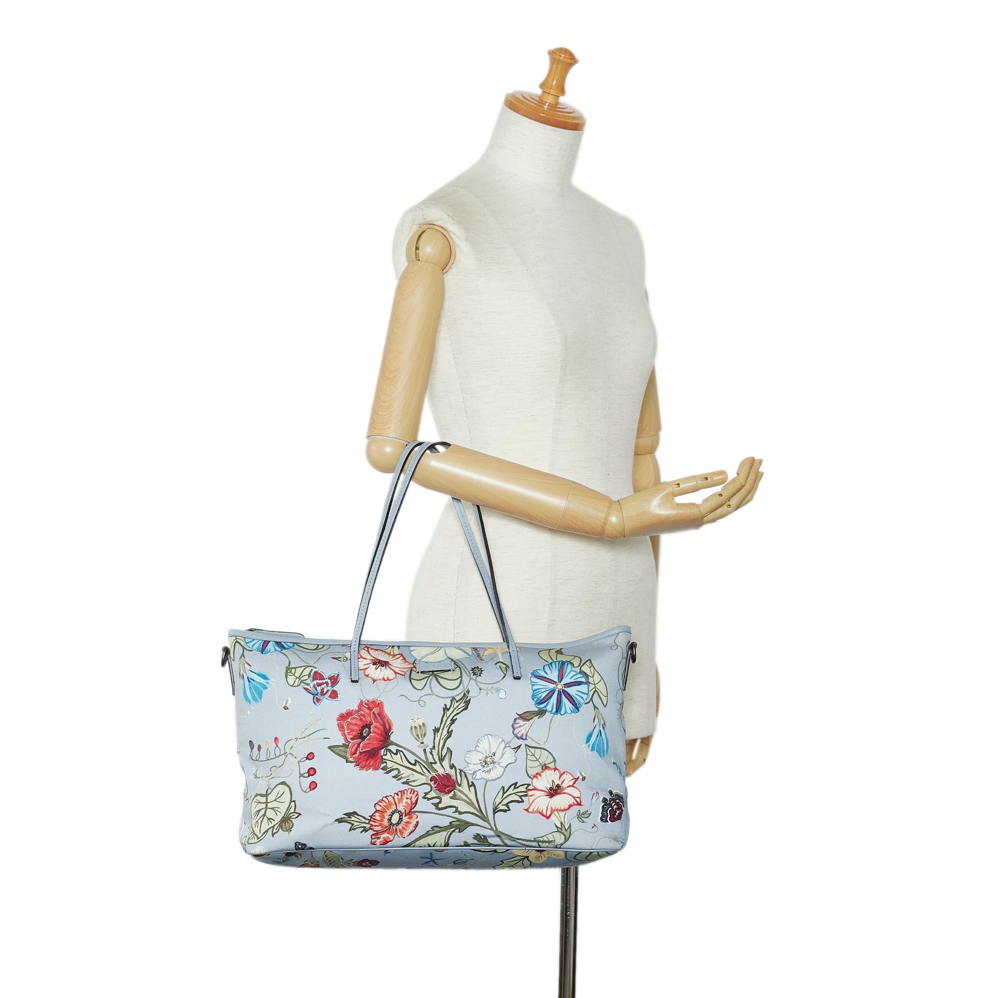 Gucci Medium Flora Knight Satchel (SHG-ZWs38E)