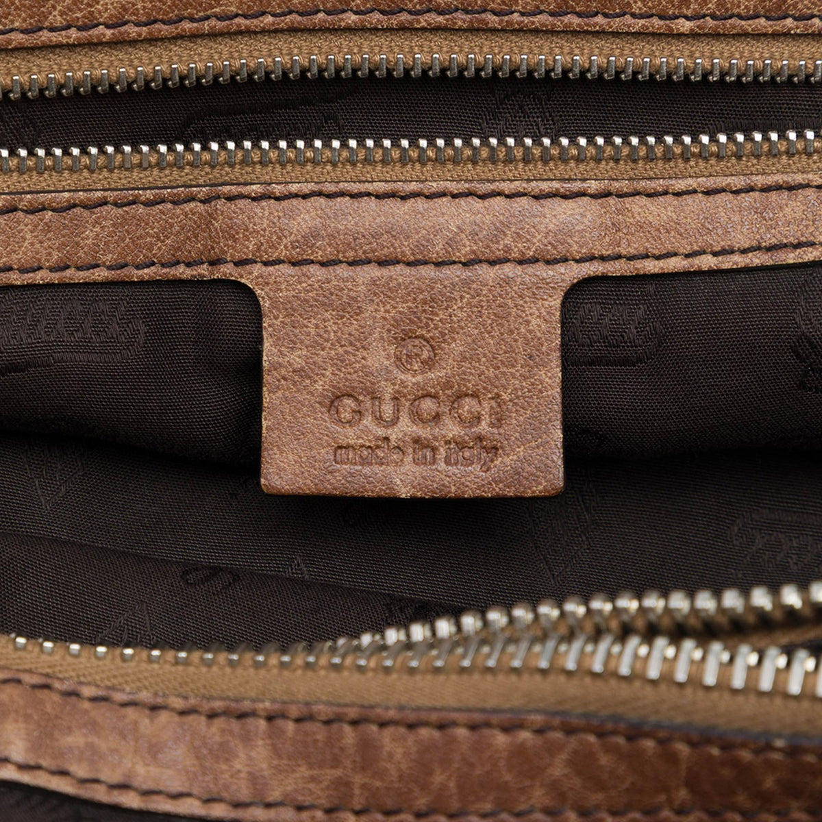 Gucci Medium GG Canvas Bamboo Libeccio Tote