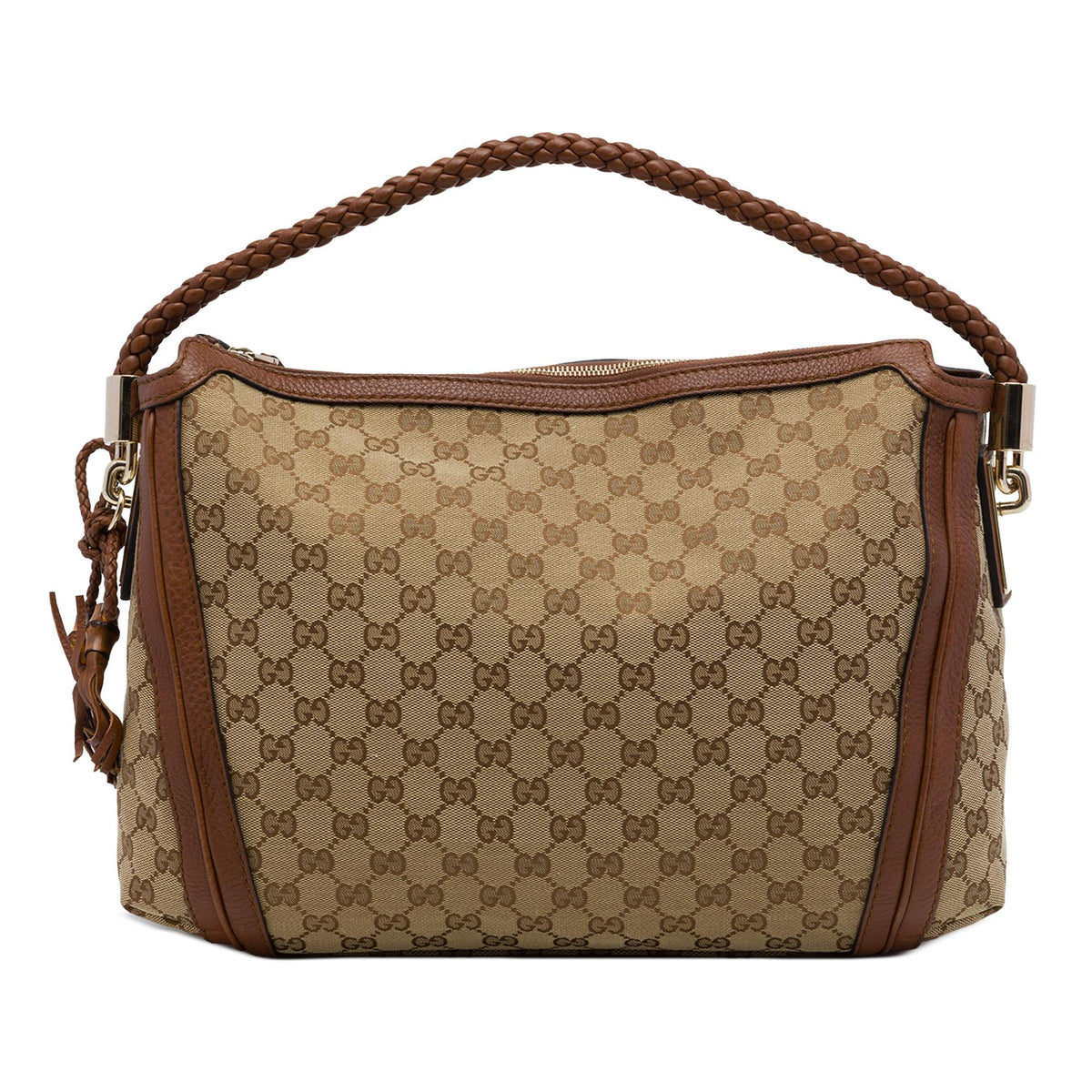 Gucci Medium GG Canvas Bella Shoulder Bag