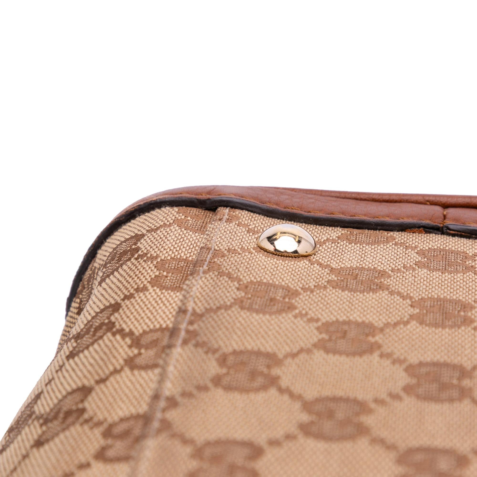 Gucci Medium GG Canvas Bella Tote