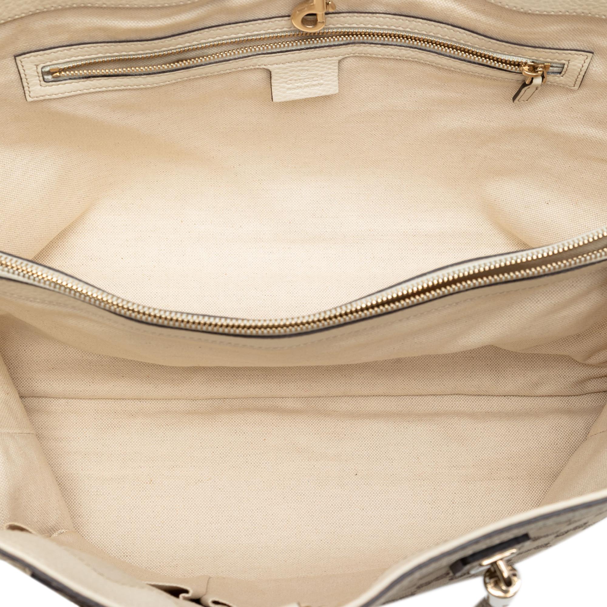 Gucci Medium GG Canvas Bella Tote