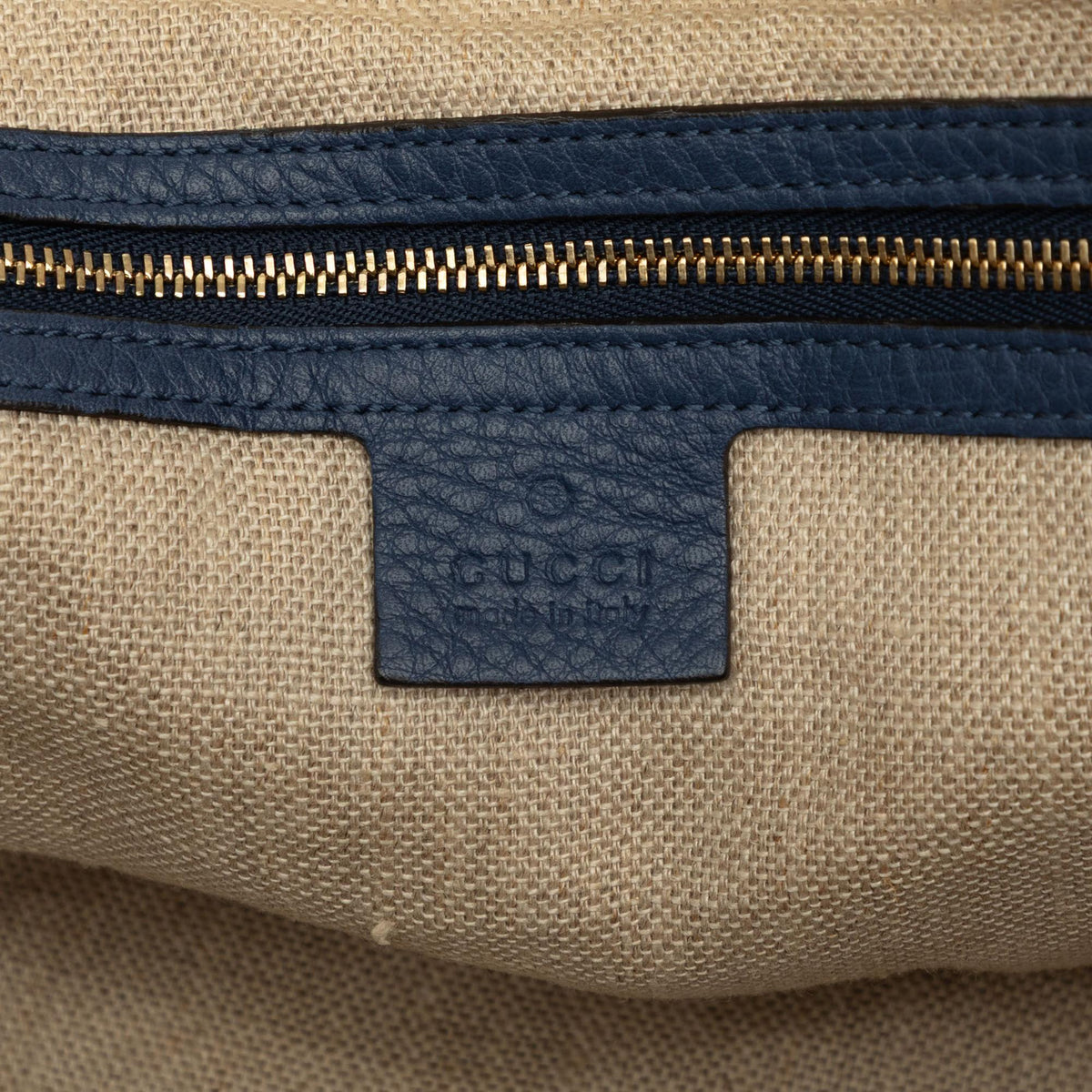 Gucci Medium GG Canvas Belted Boston Bag