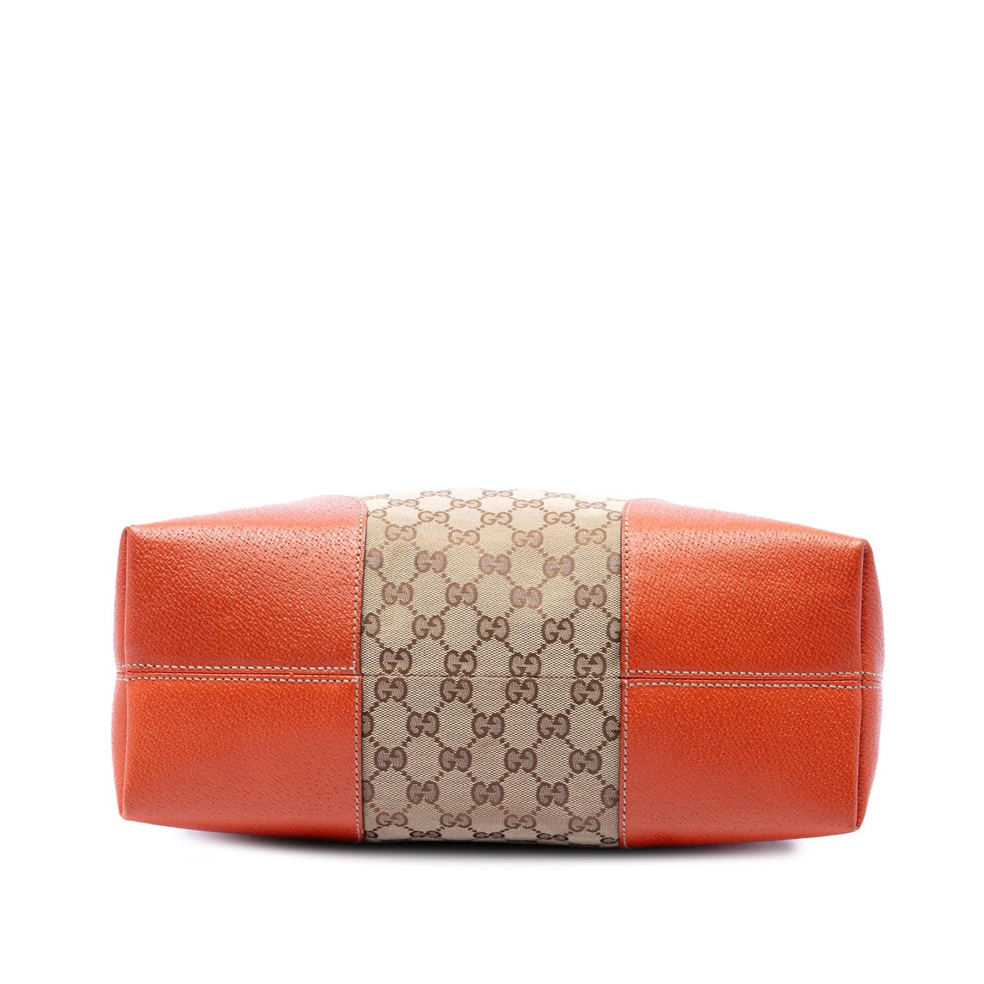 Gucci Medium GG Canvas Bree Dome Tote