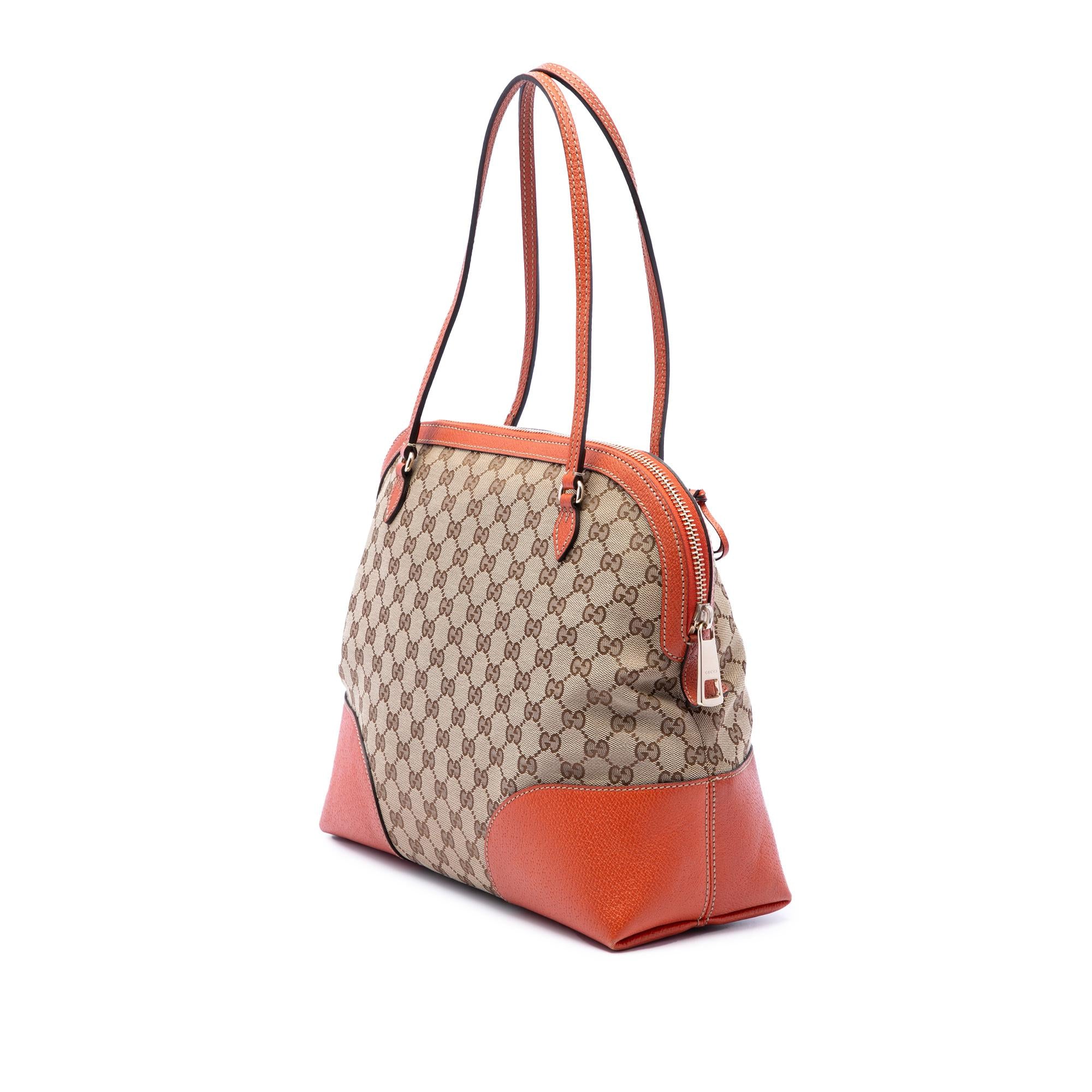 Gucci Medium GG Canvas Bree Dome Tote