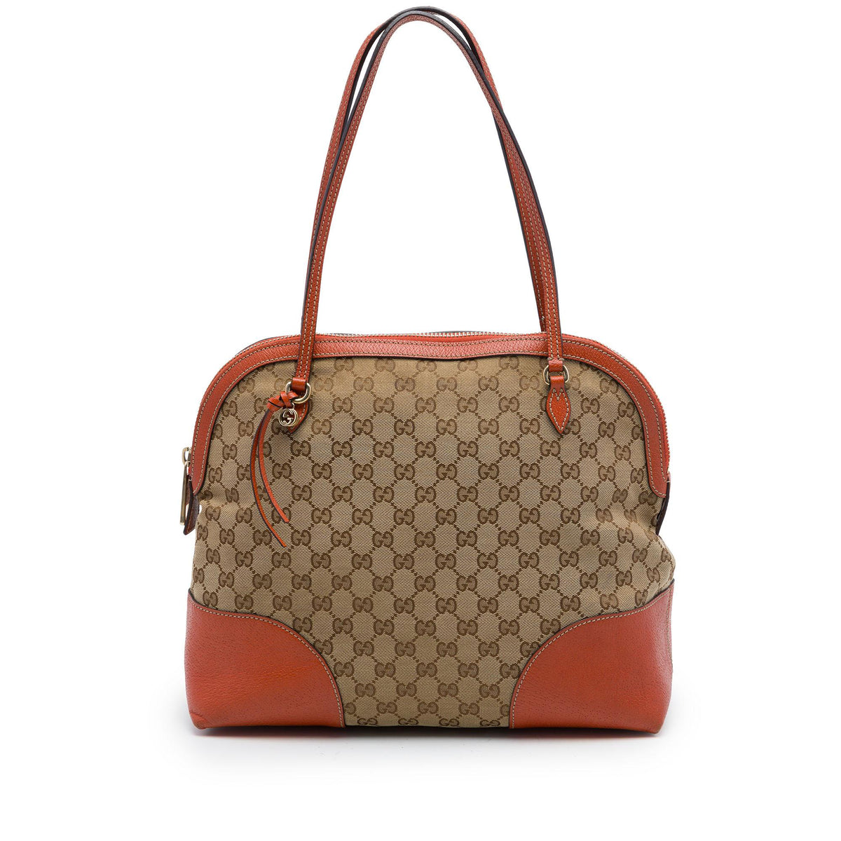 Gucci Medium GG Canvas Bree Dome Tote