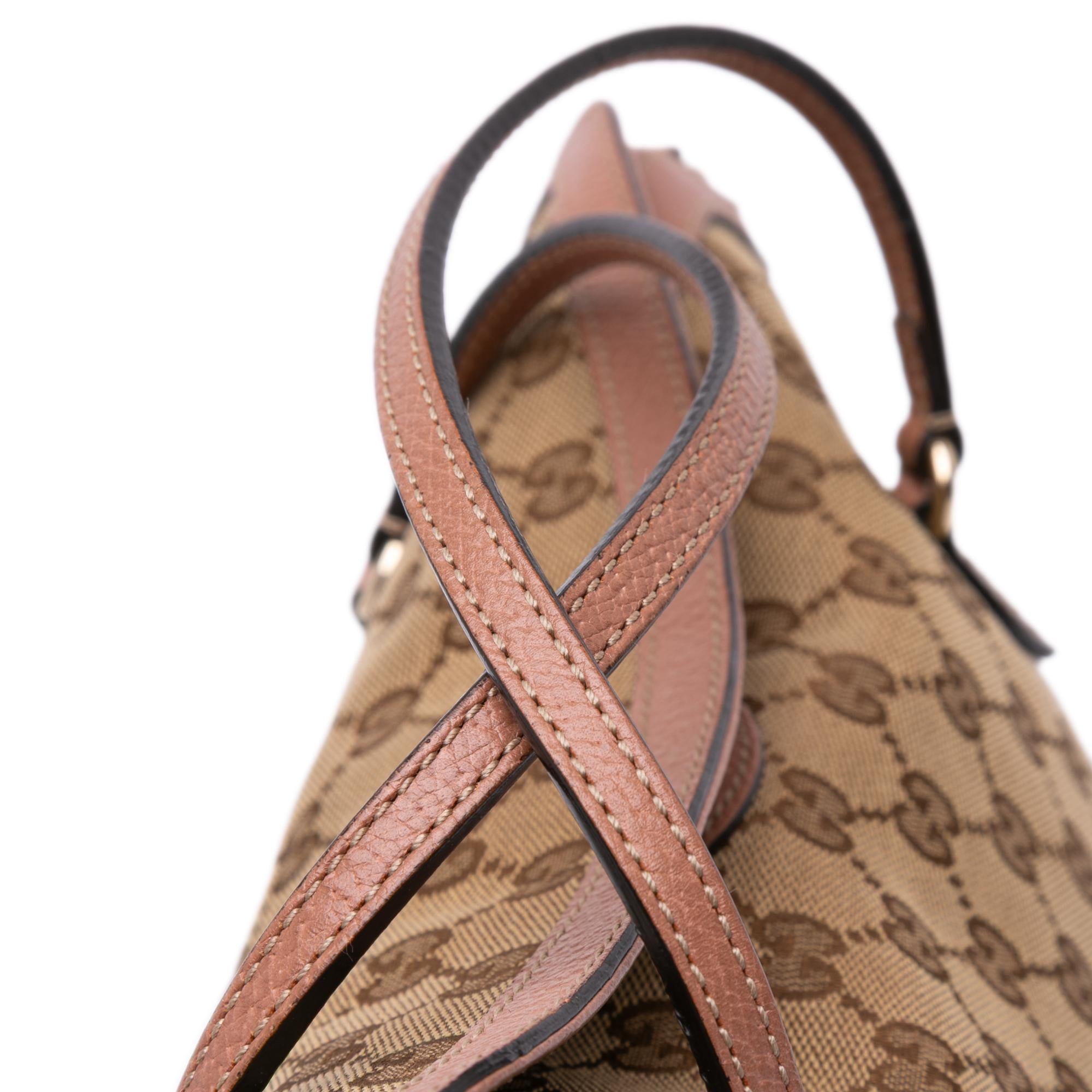 Gucci Medium GG Canvas Bree Satchel