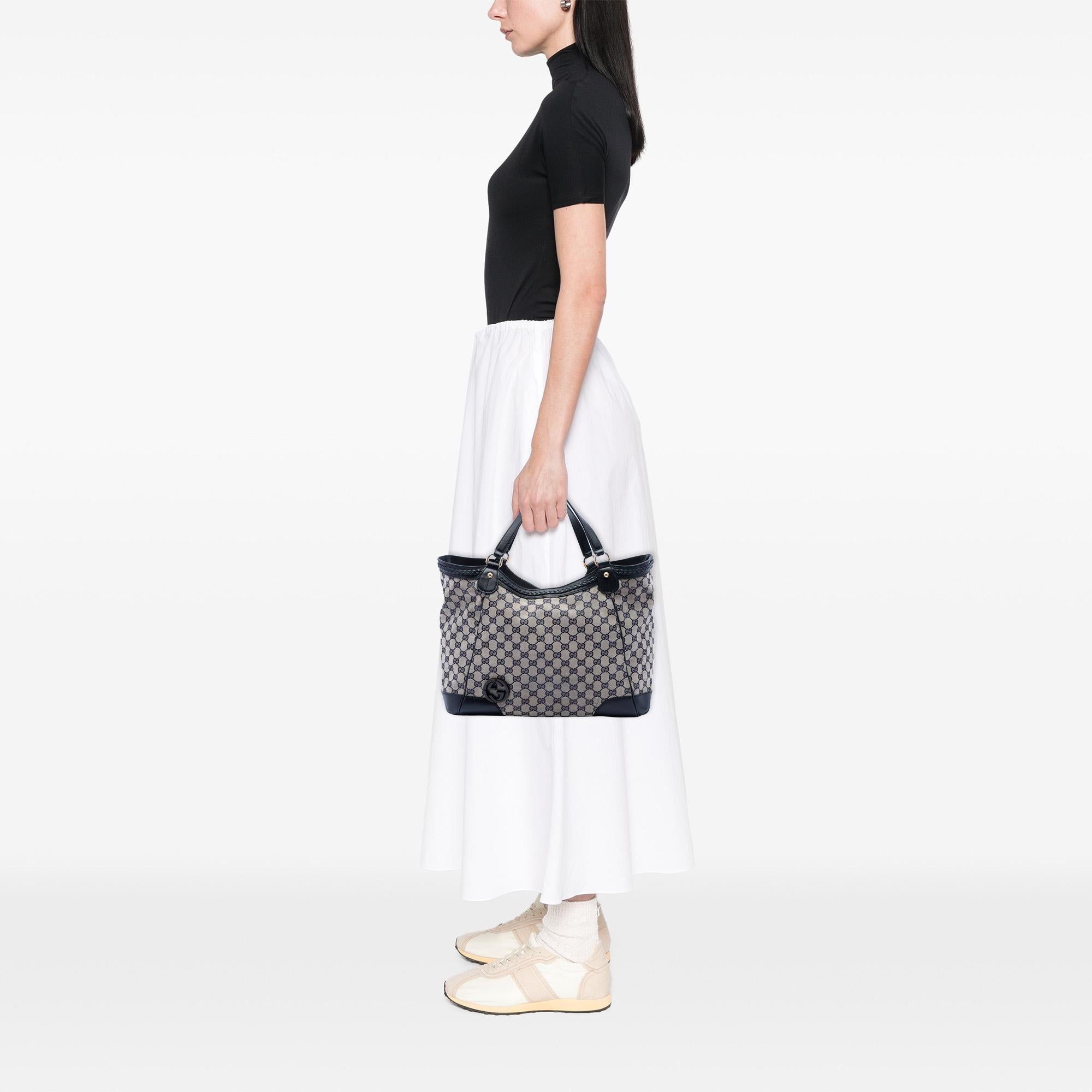 Gucci Medium GG Canvas Brick Lane Tote