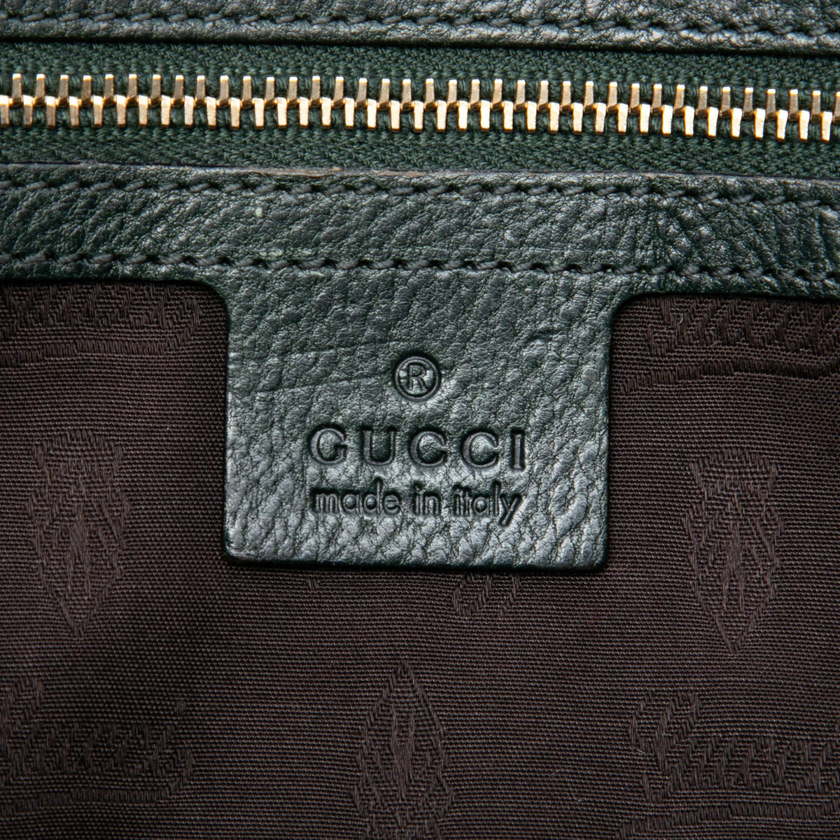 Gucci Medium GG Canvas Charm Satchel