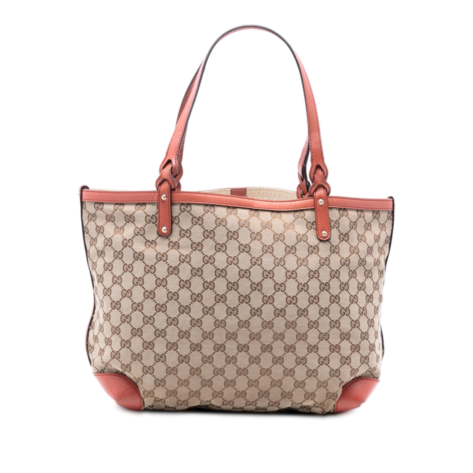 Gucci Medium GG Canvas Craft Tote
