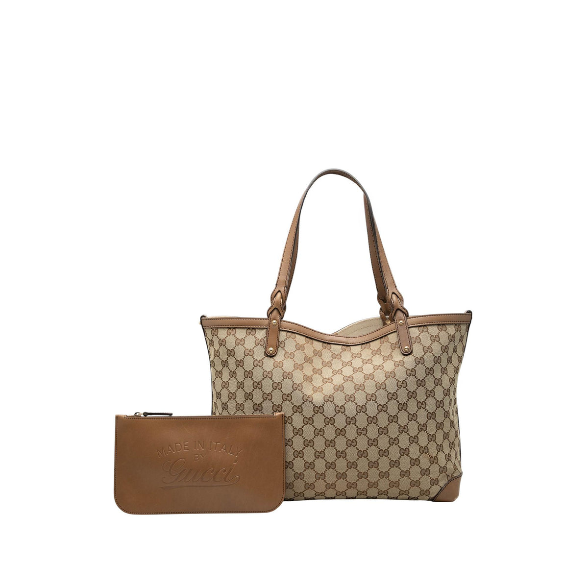 Gucci Medium GG Canvas Craft Tote
