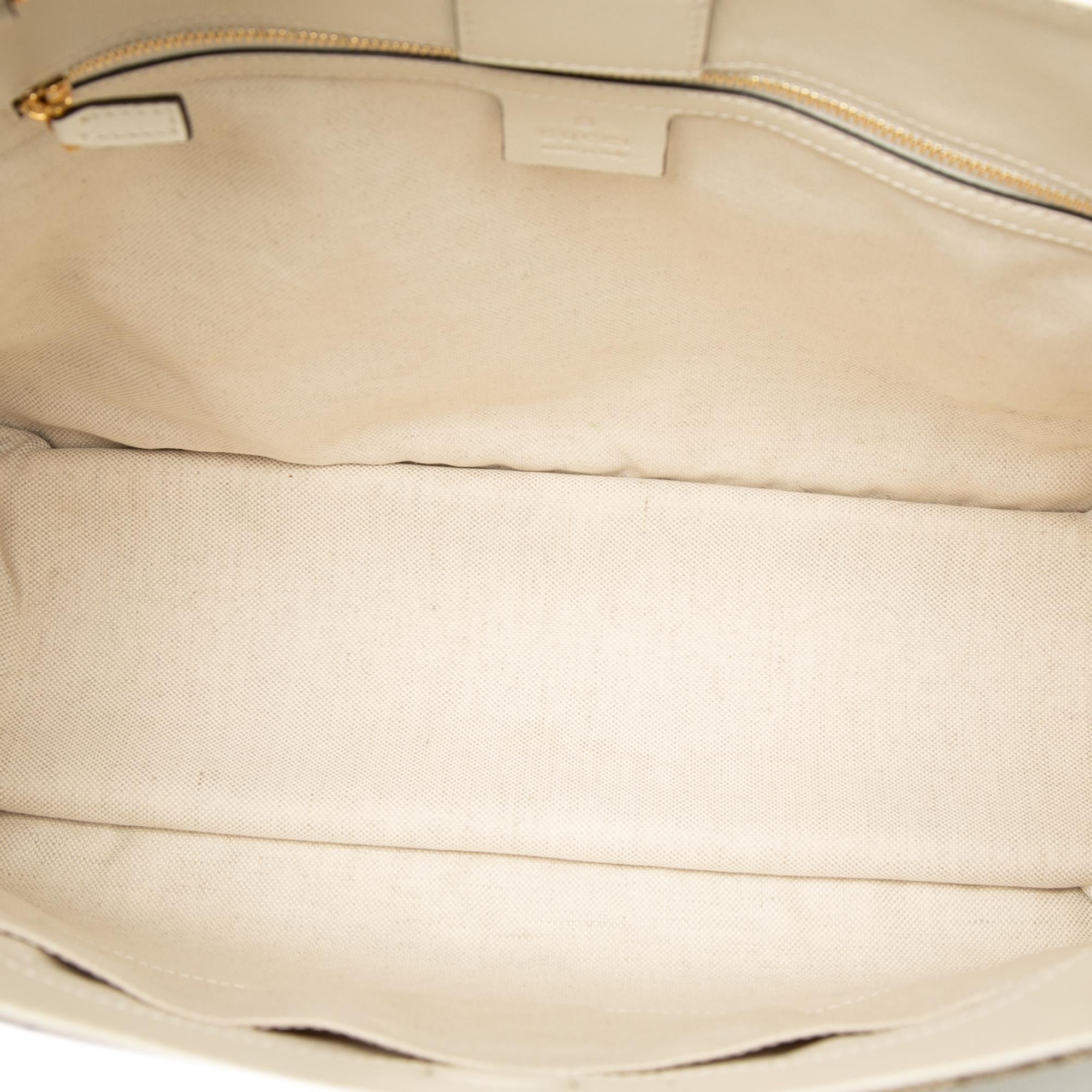 Gucci Medium GG Canvas Horsebit 1955 Tote