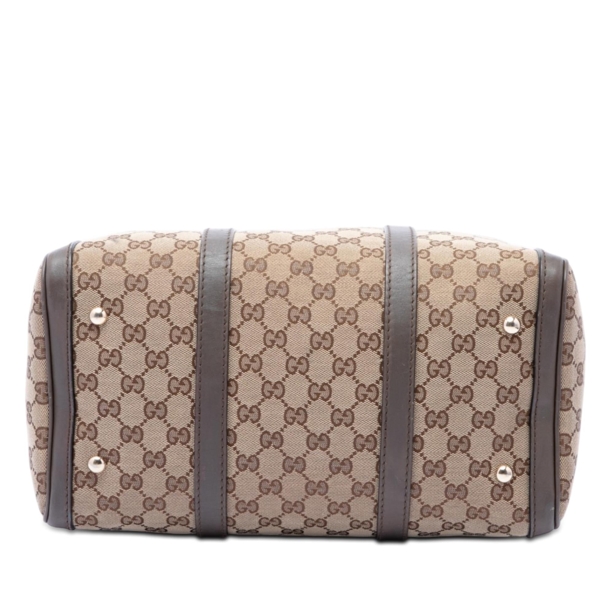 Gucci Medium GG Canvas Joy Boston Bag