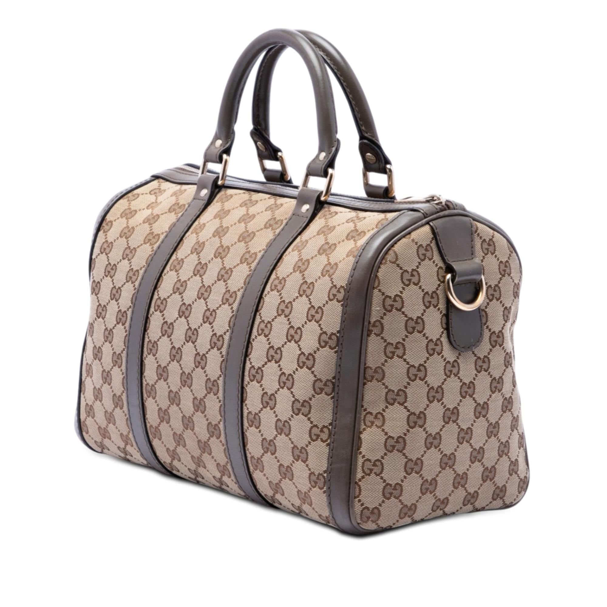 Gucci Medium GG Canvas Joy Boston Bag