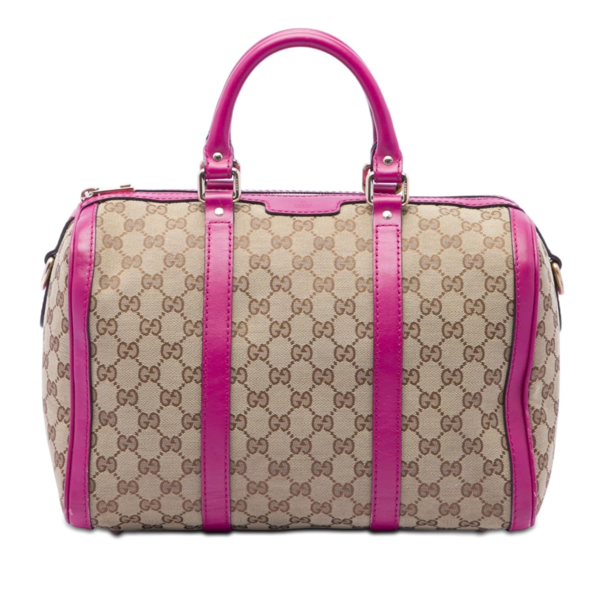 Gucci Medium GG Canvas Joy Boston Bag