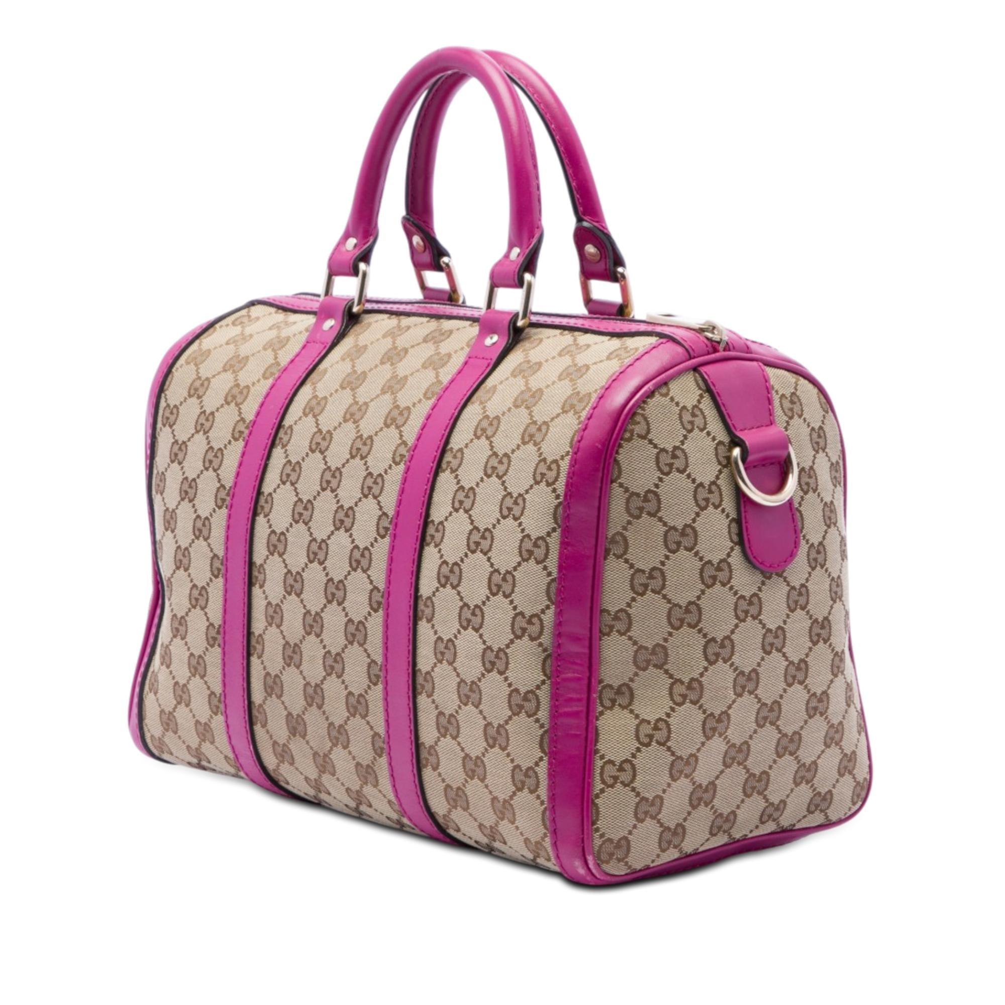 Gucci Medium GG Canvas Joy Boston Bag