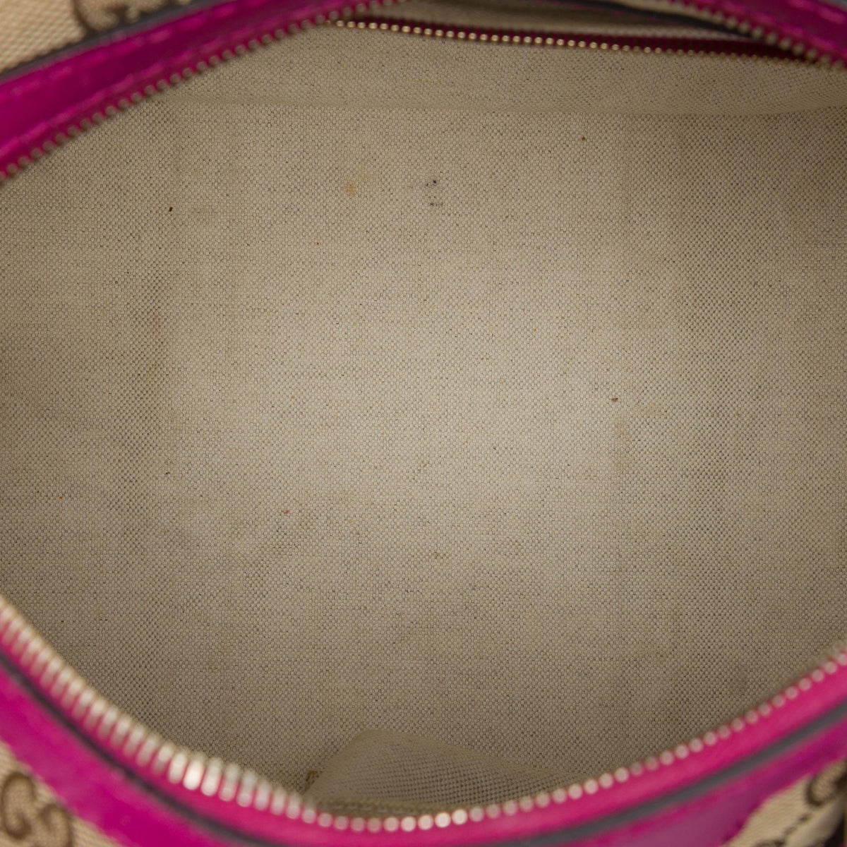 Gucci Medium GG Canvas Joy Boston Bag
