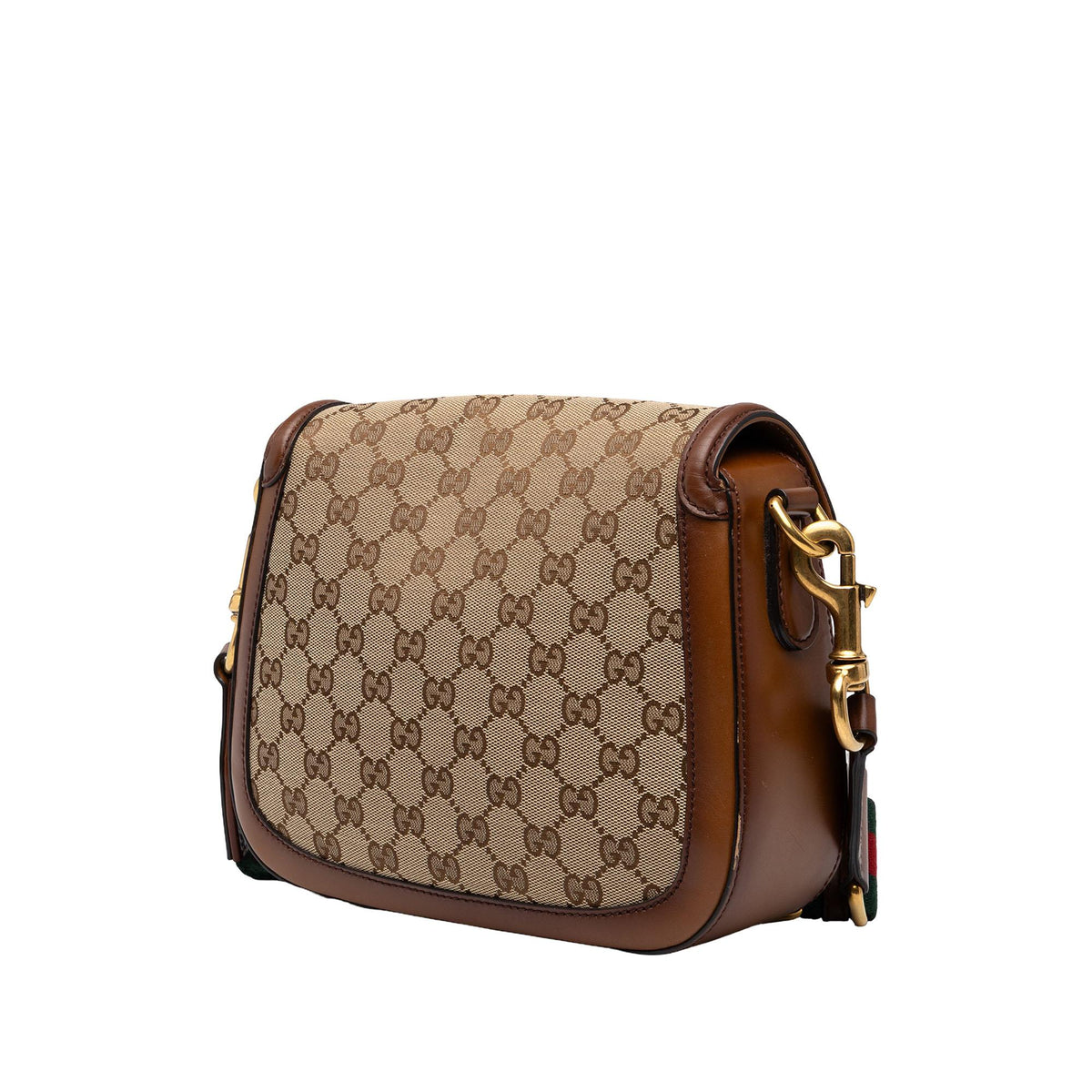 Gucci Medium GG Canvas Lady Web Crossbody