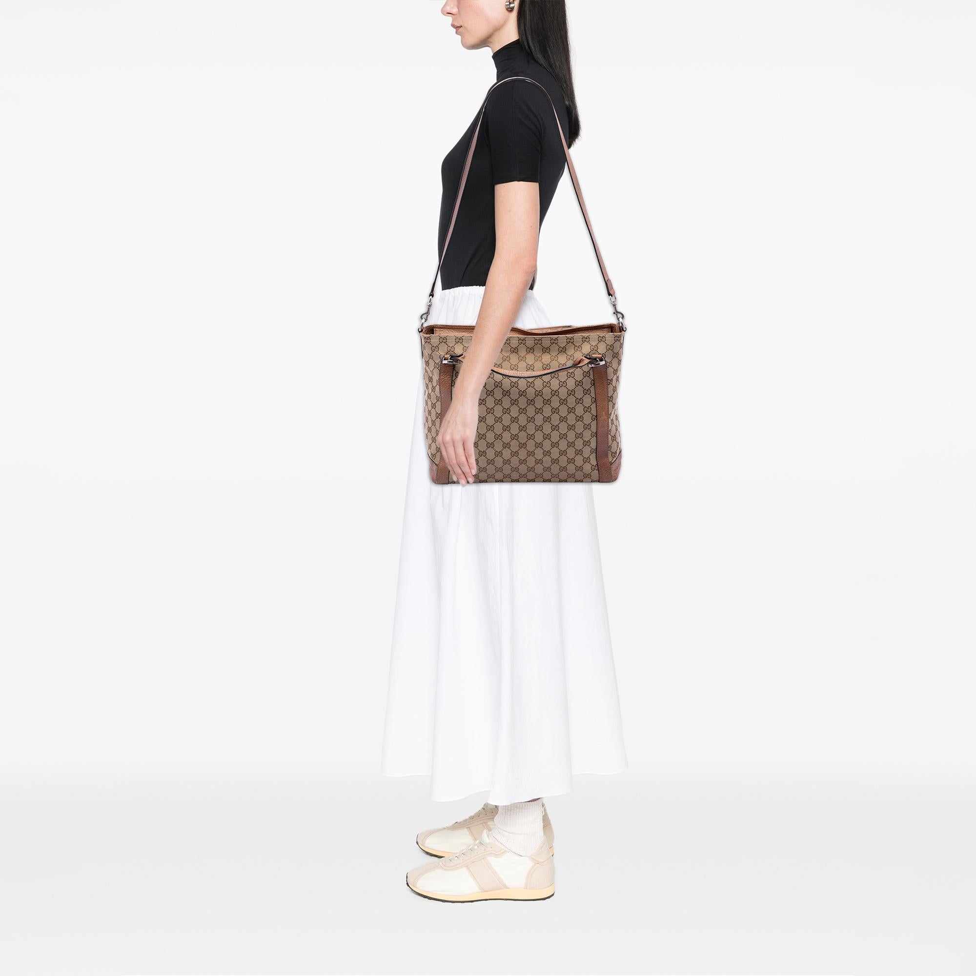 Gucci Medium GG Canvas Miss GG Satchel