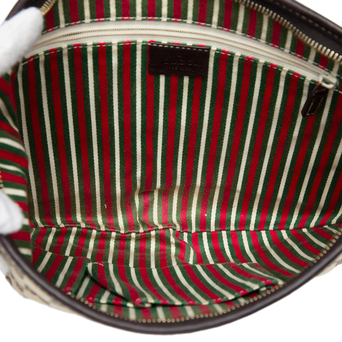 Gucci Medium GG Canvas New Britt Half Moon Crossbody