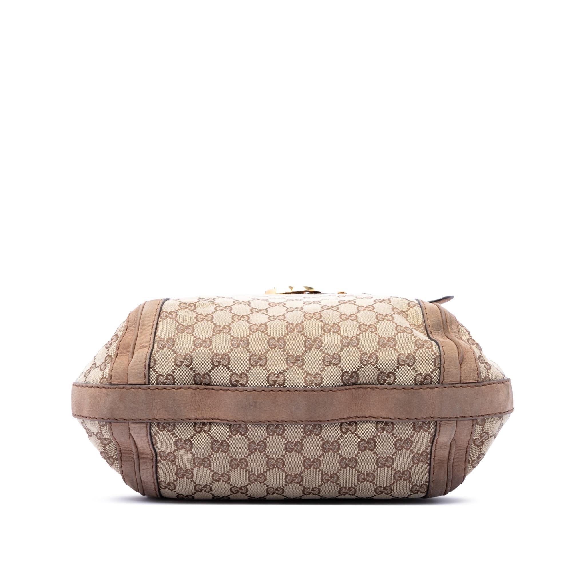 Gucci Medium GG Canvas Running Satchel