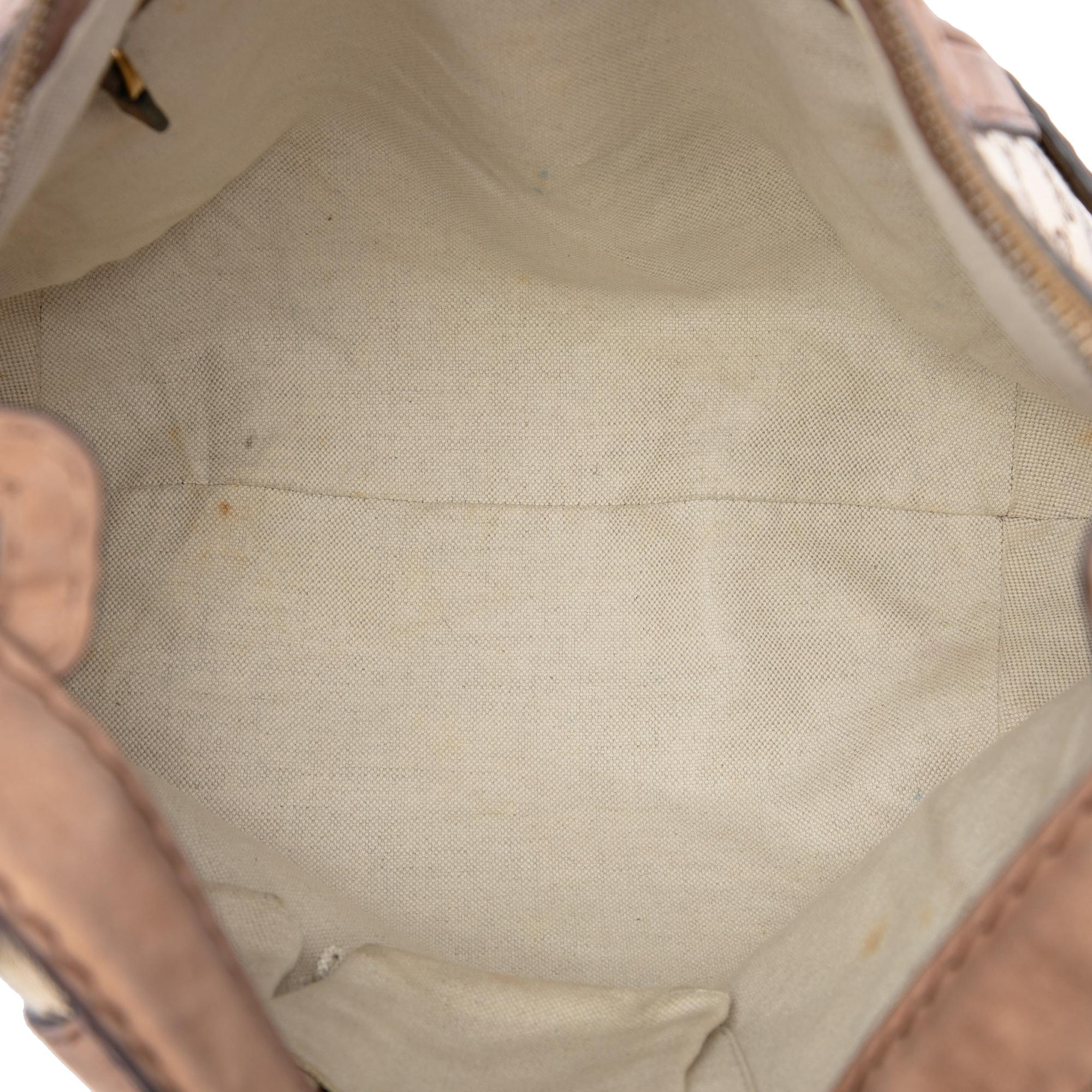 Gucci Medium GG Canvas Running Satchel