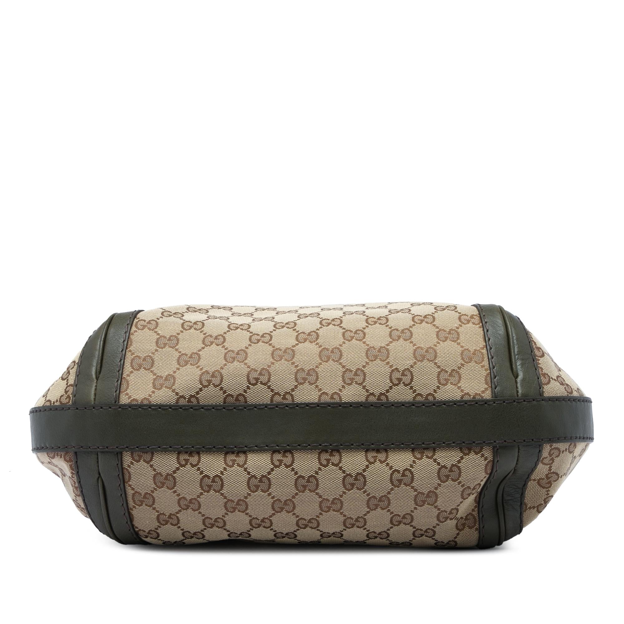 Gucci Medium GG Canvas Running Satchel