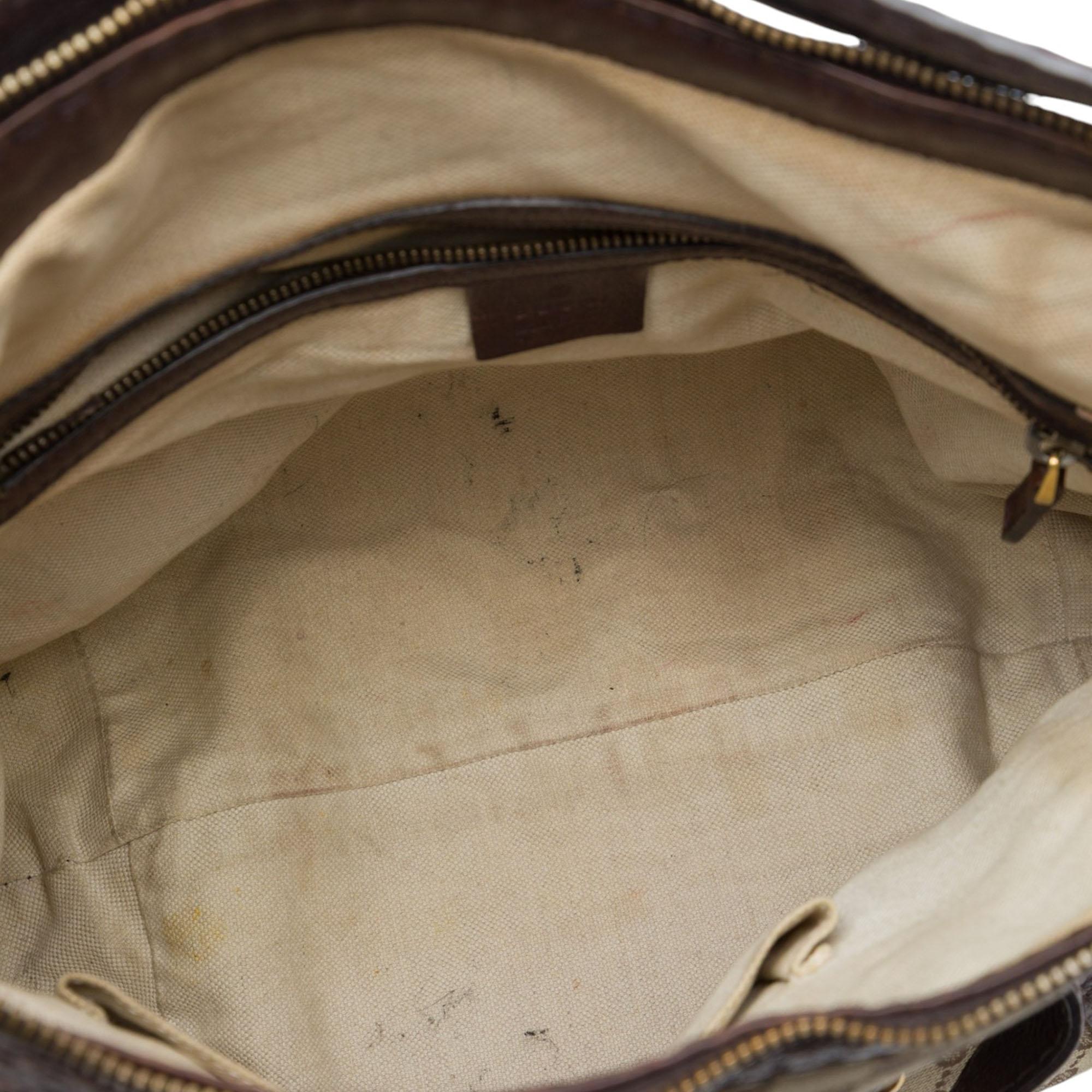 Gucci Medium GG Canvas Running Satchel