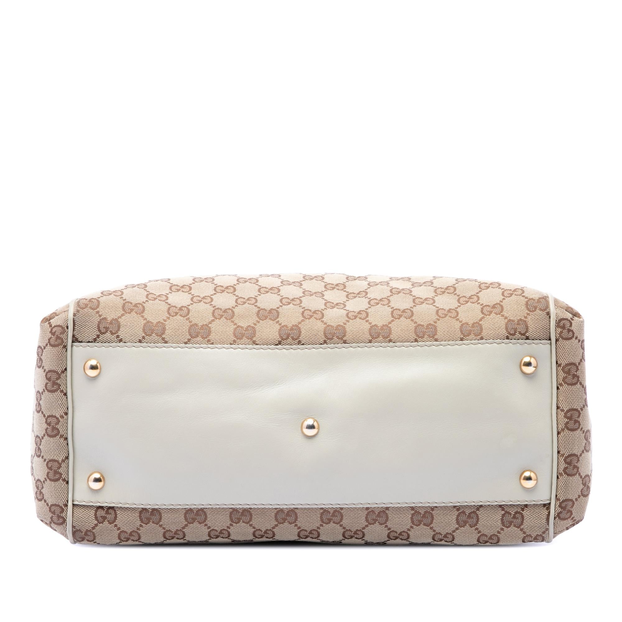 Gucci Medium GG Canvas Scarlett Satchel