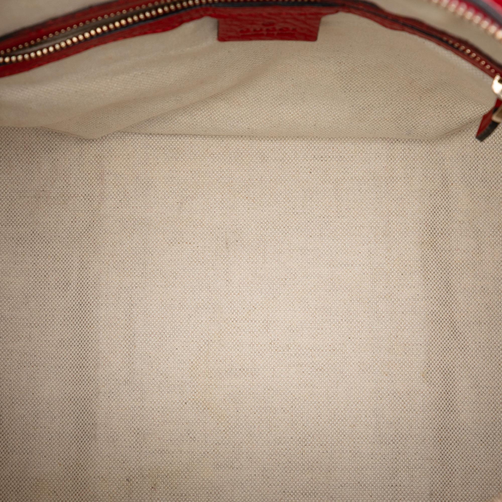 Gucci Medium GG Canvas Web Joy Boston Bag