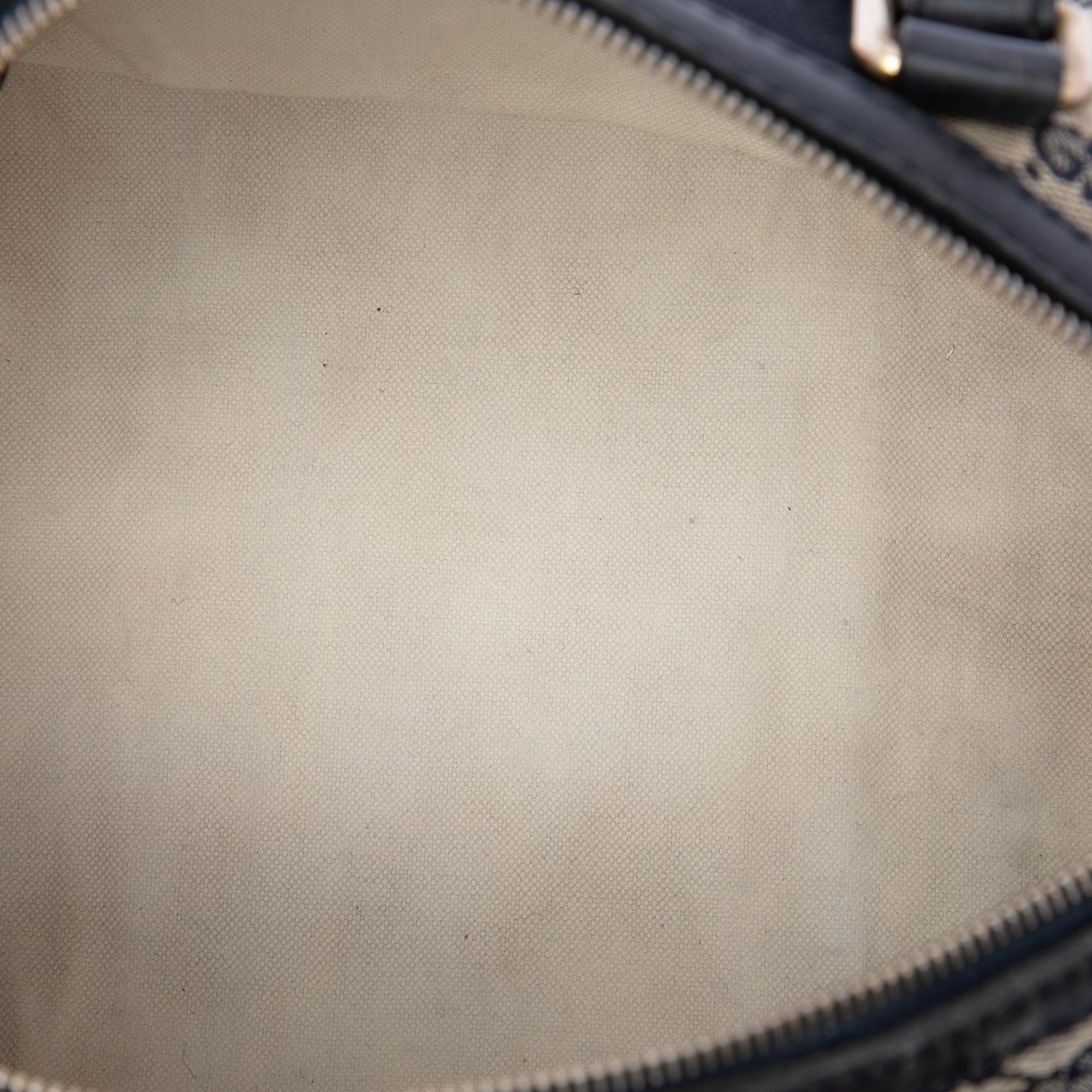Gucci Medium GG Canvas Web Joy Boston Bag