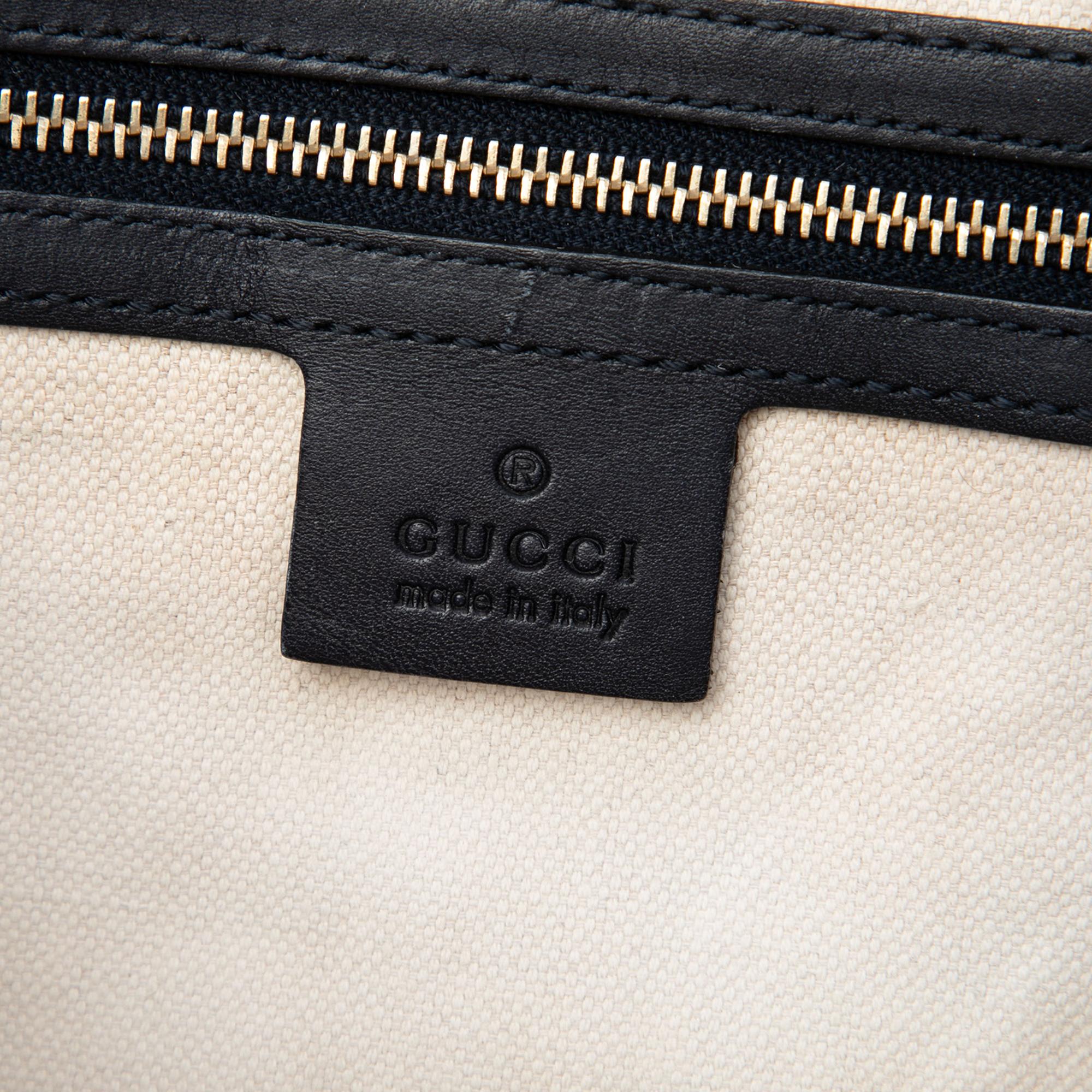 Gucci Medium GG Canvas Web Joy Boston Bag