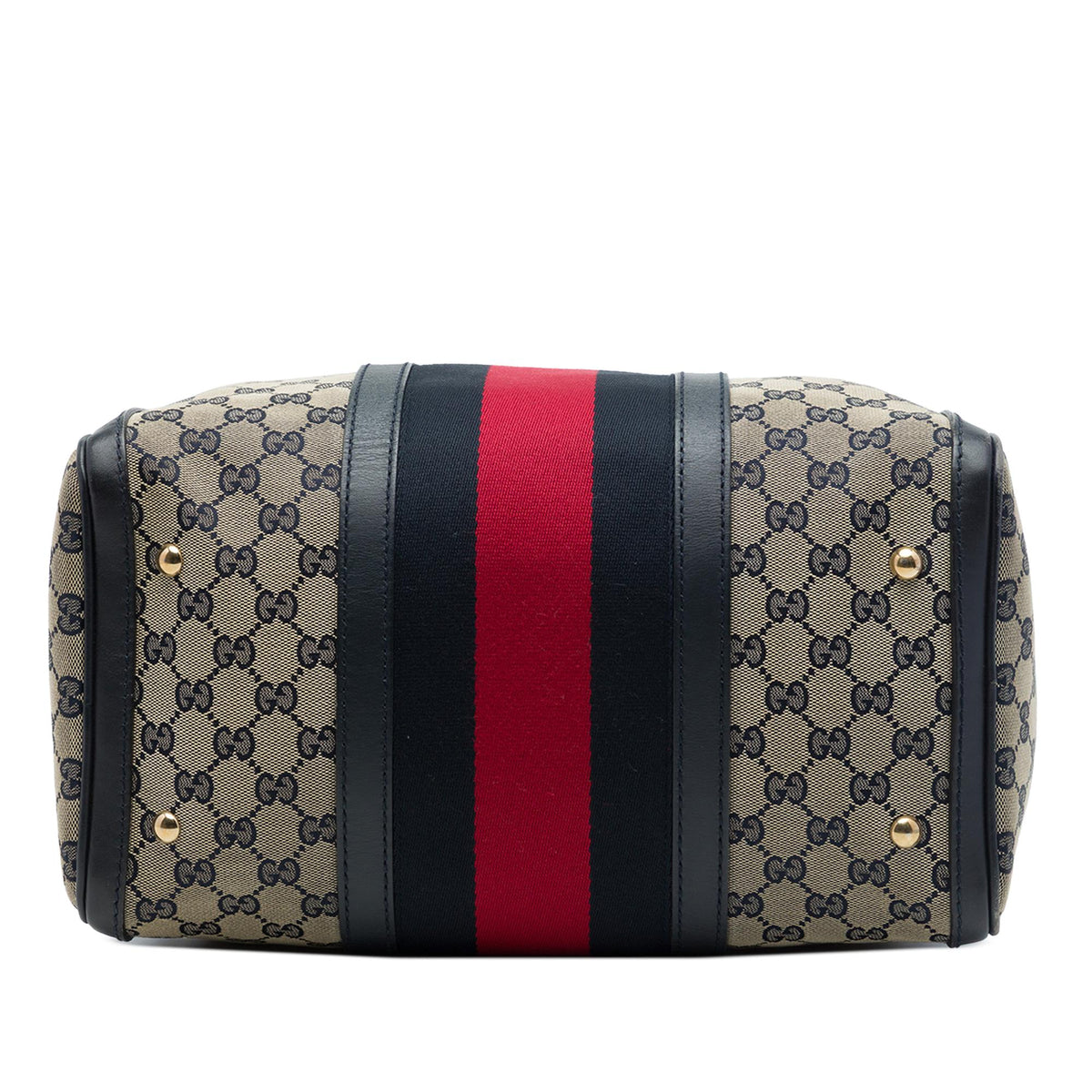 Gucci Medium GG Canvas Web Joy Boston Bag