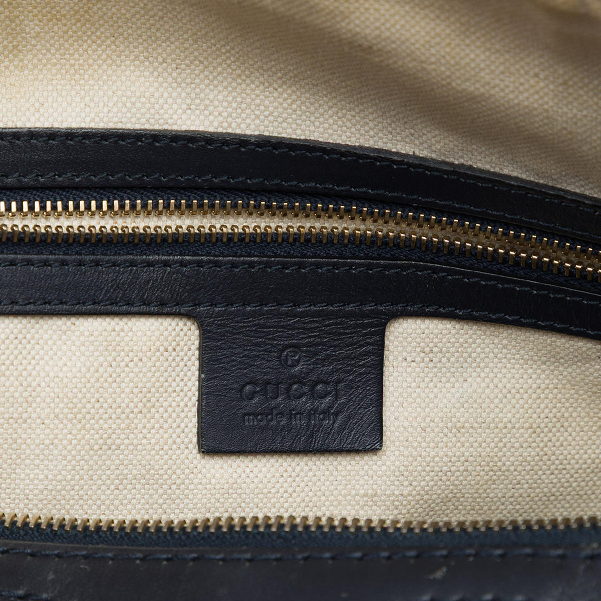 Gucci Medium GG Canvas Web Joy Boston Bag