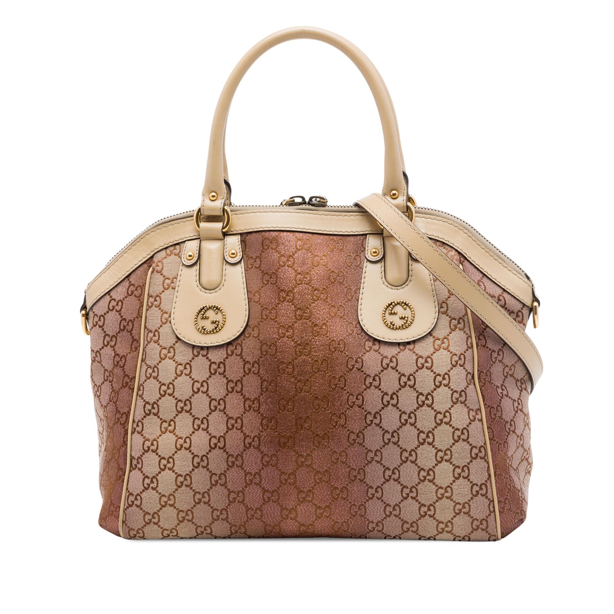 Gucci Medium GG Lurex Scarlett Satchel