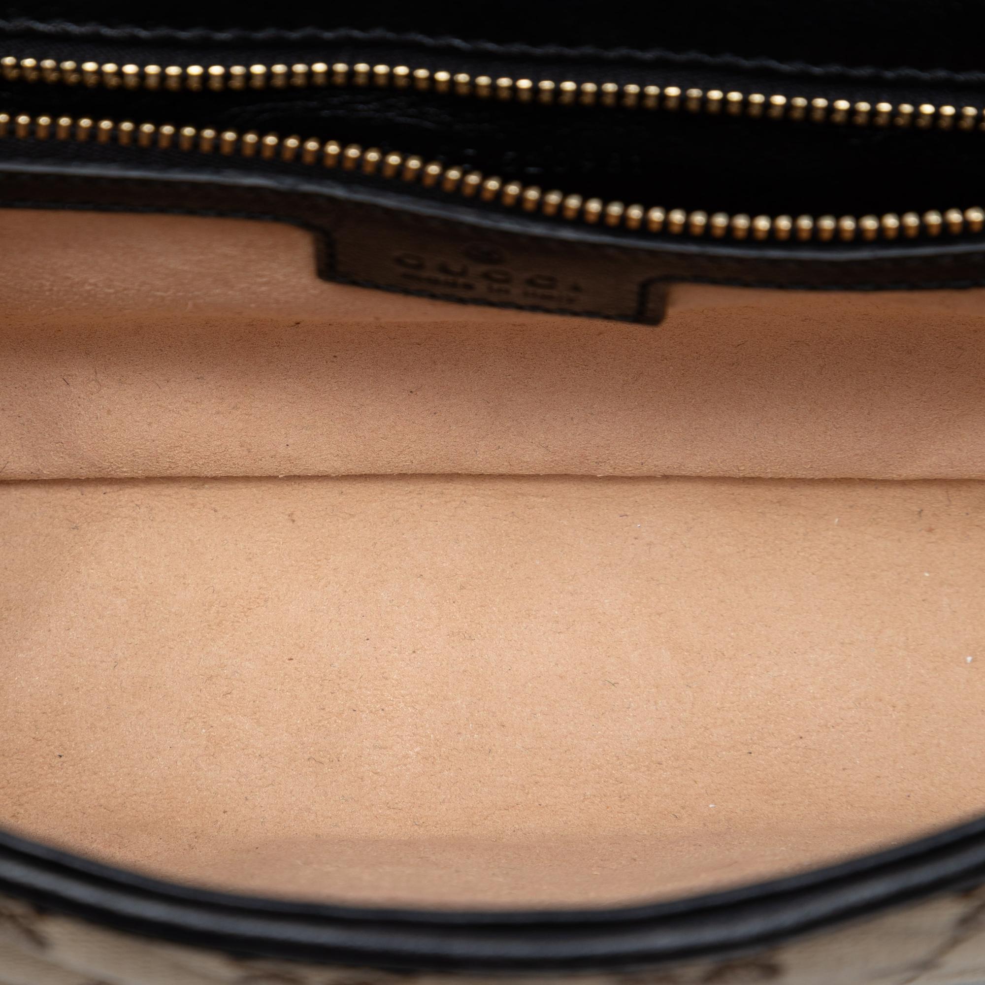 Gucci Medium GG Marmont Matelasse Diagonal GG Canvas Shoulder Bag