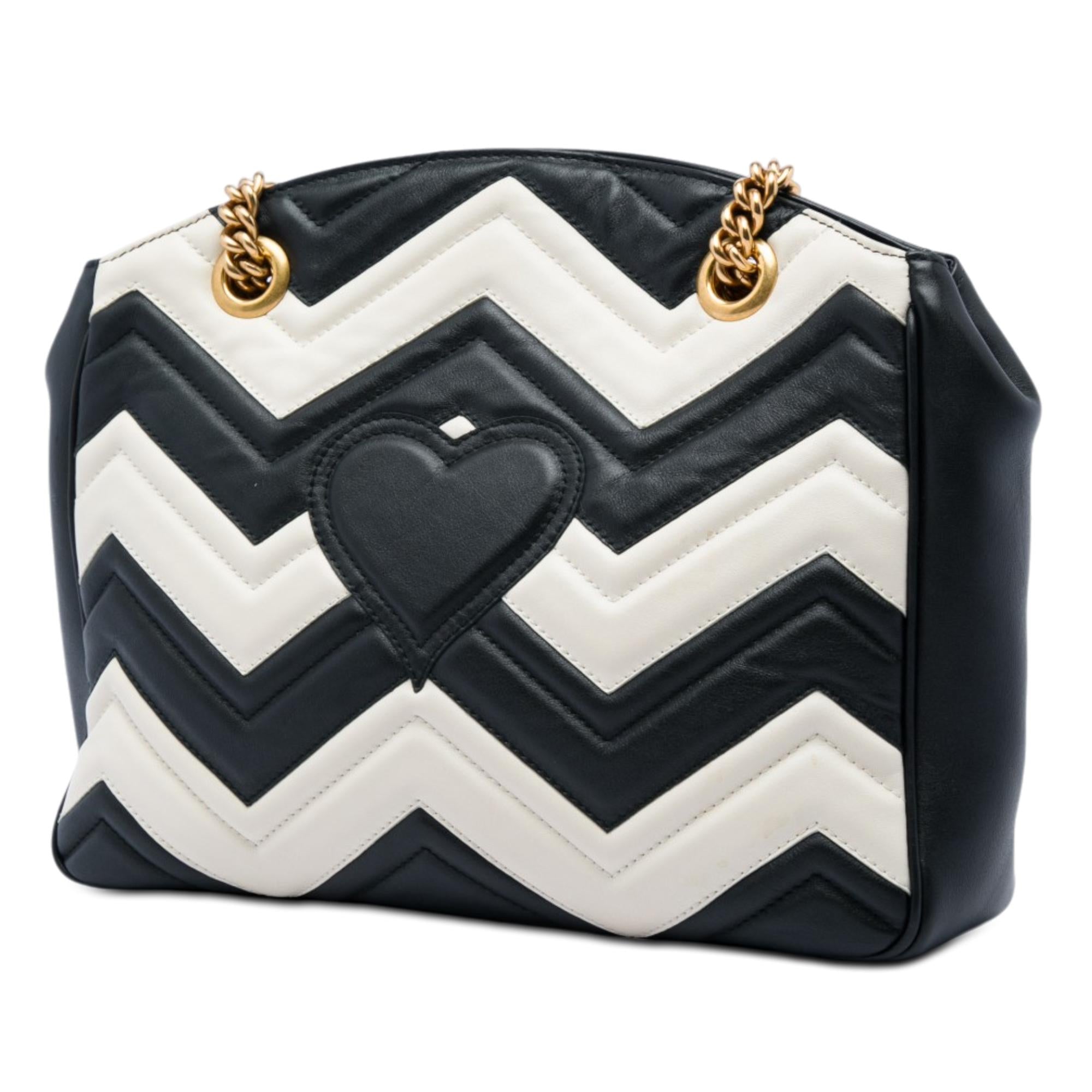 Gucci Medium GG Marmont Matelasse Leather Chain Shoulder Bag