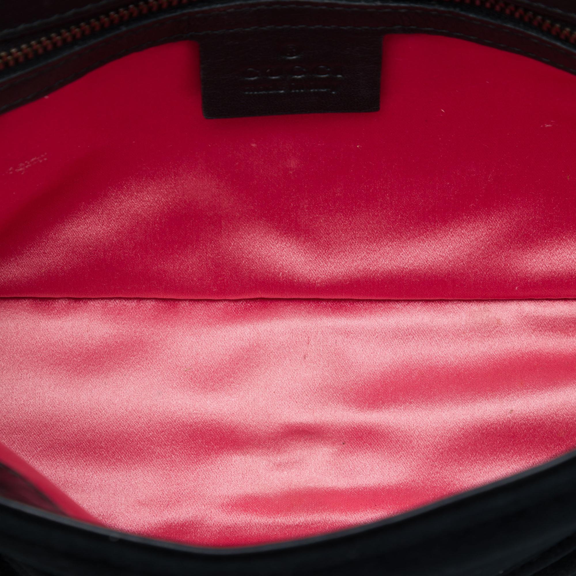 Gucci Medium GG Marmont Matelasse Velvet Shoulder Bag