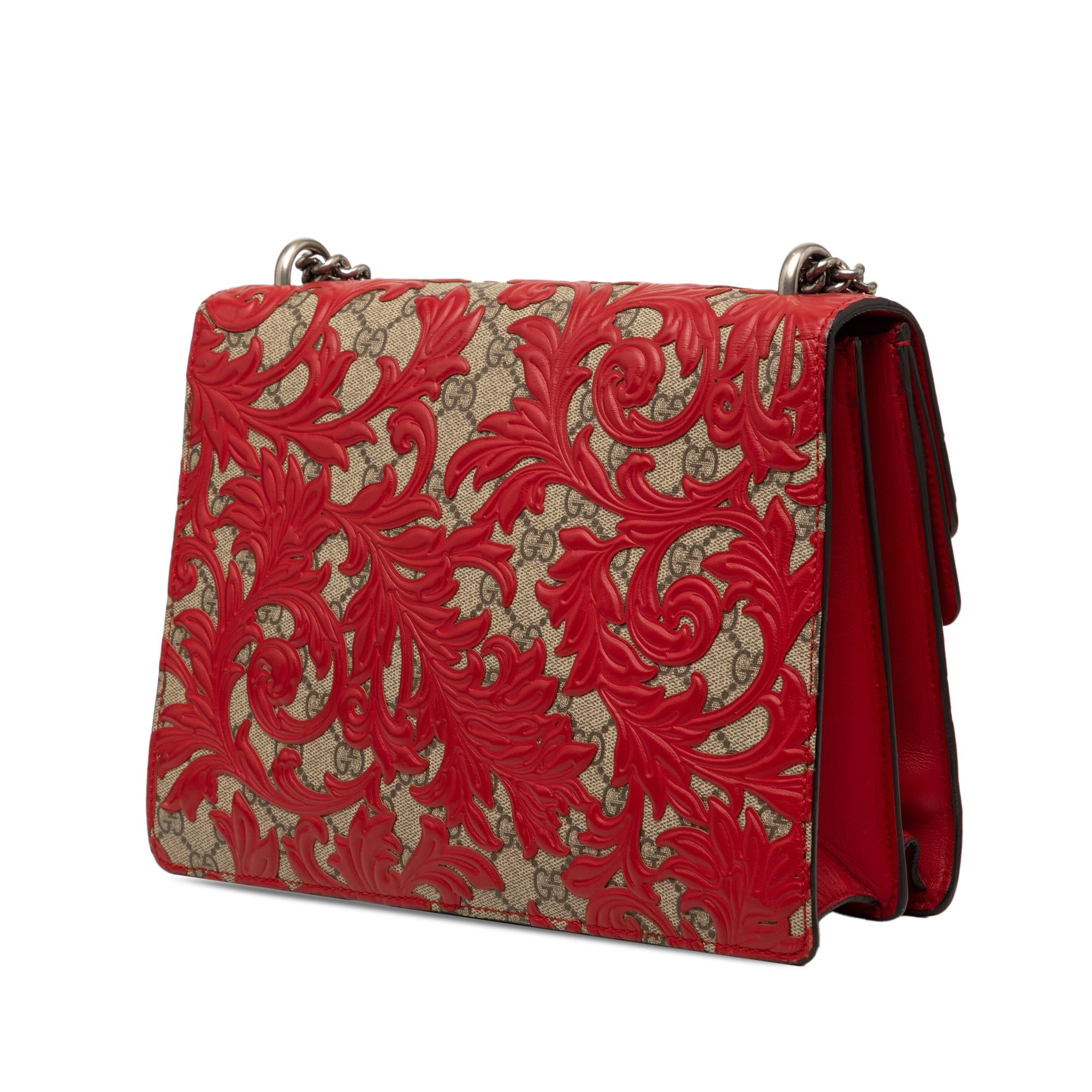 Gucci Medium GG Supreme Arabesque Dionysus Shoulder Bag