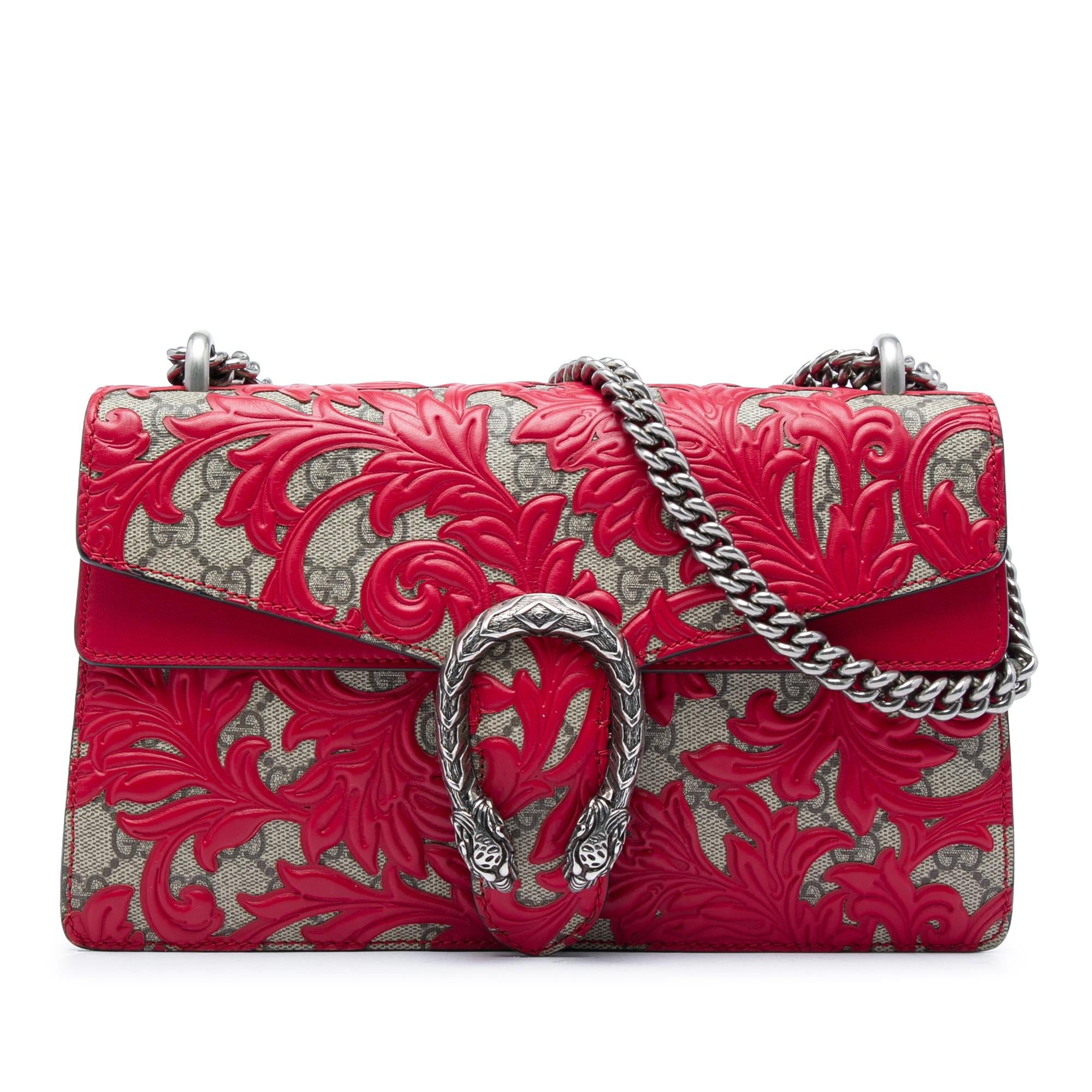 Gucci Medium GG Supreme Arabesque Dionysus Shoulder Bag
