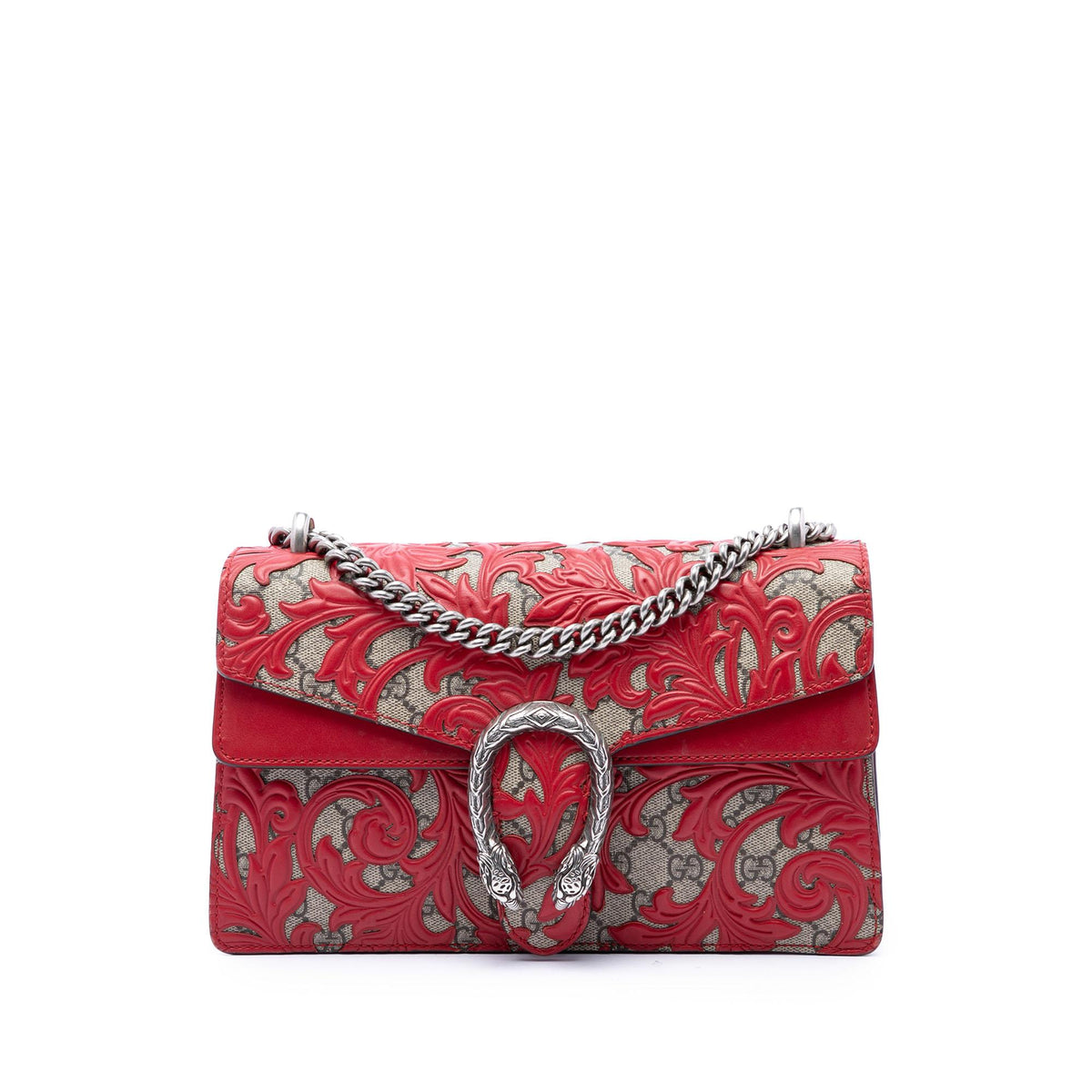 Gucci Medium GG Supreme Arabesque Dionysus Shoulder Bag