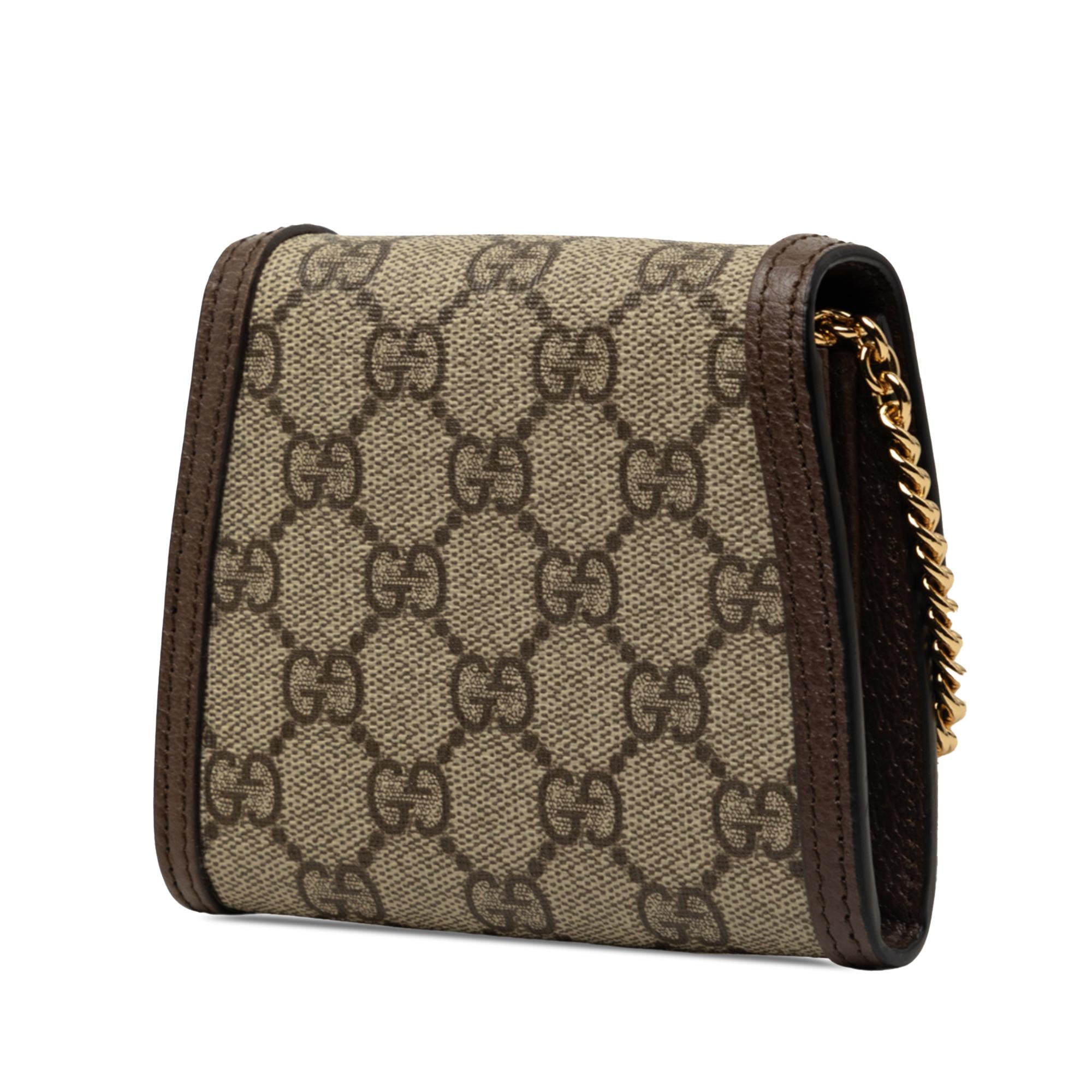Gucci Medium GG Supreme Blondie Wallet on Chain