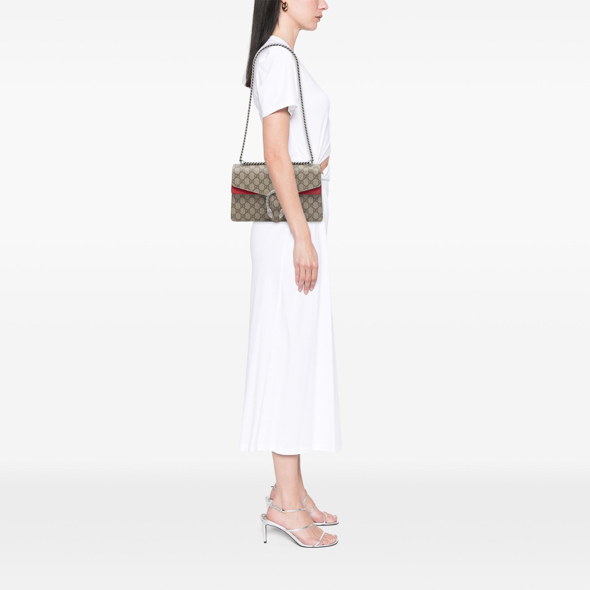 Gucci Medium GG Supreme Dionysus Shoulder Bag