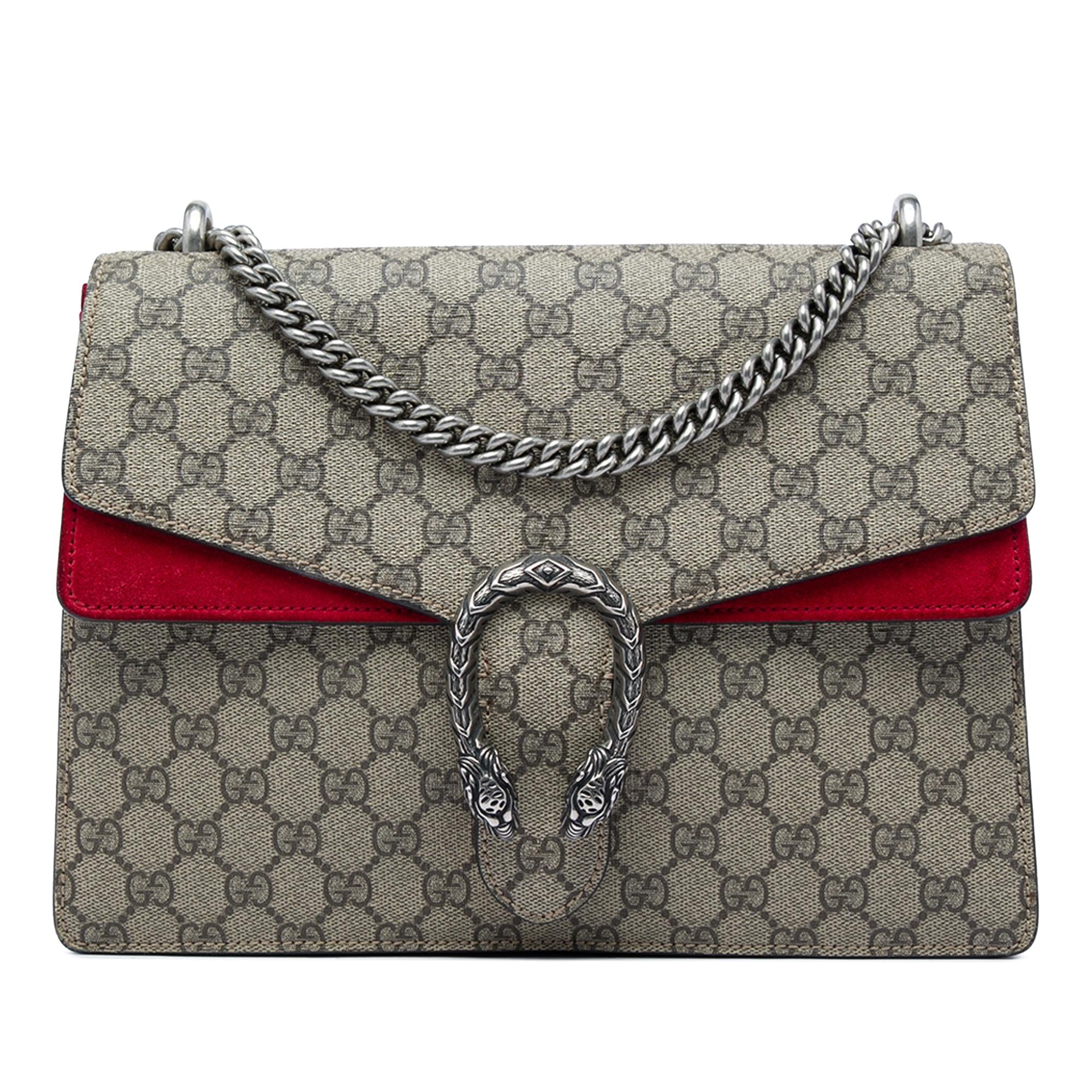Gucci Medium GG Supreme Dionysus Shoulder Bag