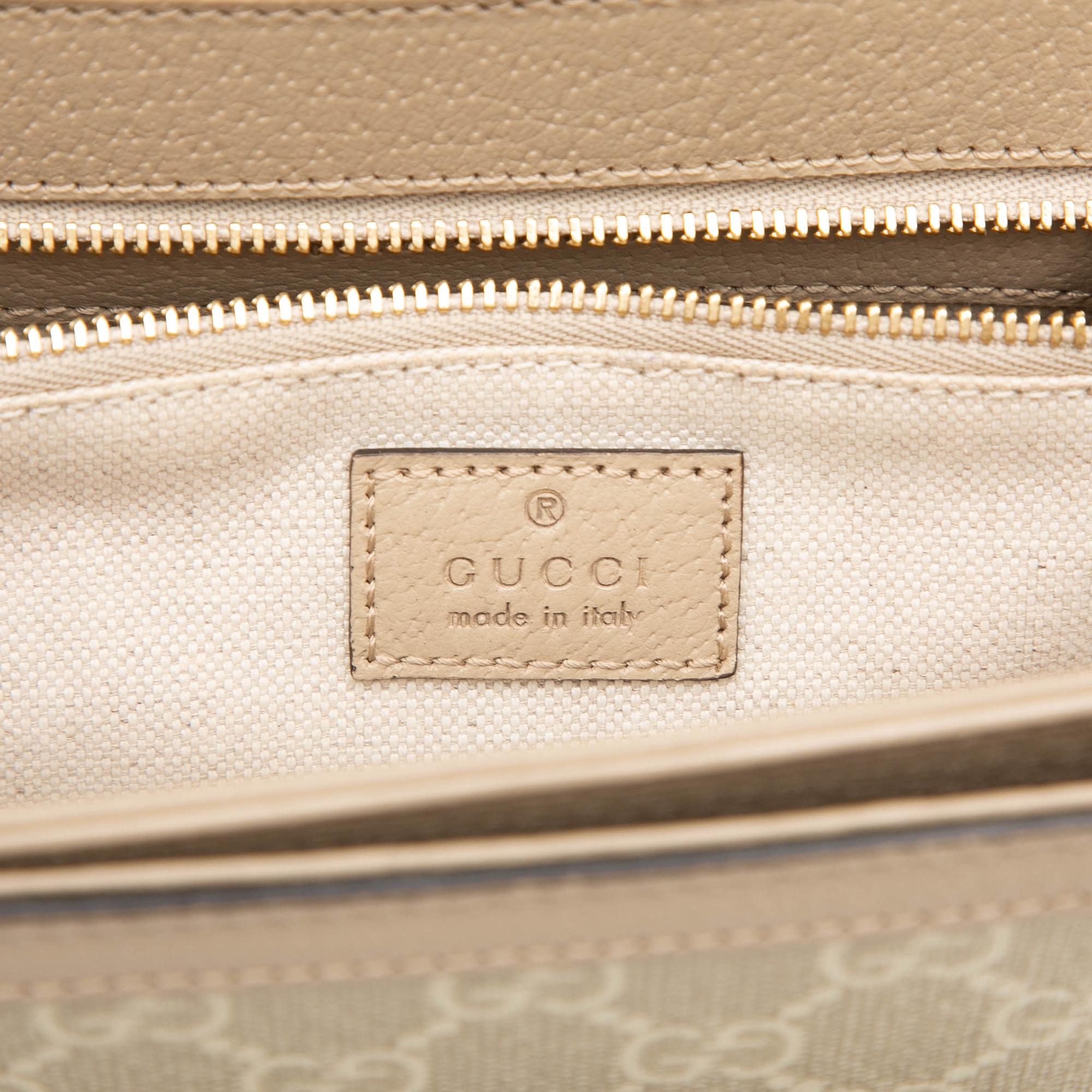 Gucci Medium GG Supreme Horsebit 1955 Shoulder Bag
