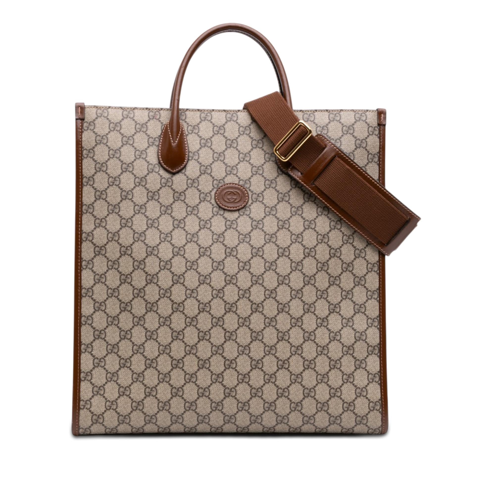 Gucci Medium GG Supreme Interlocking G Tote