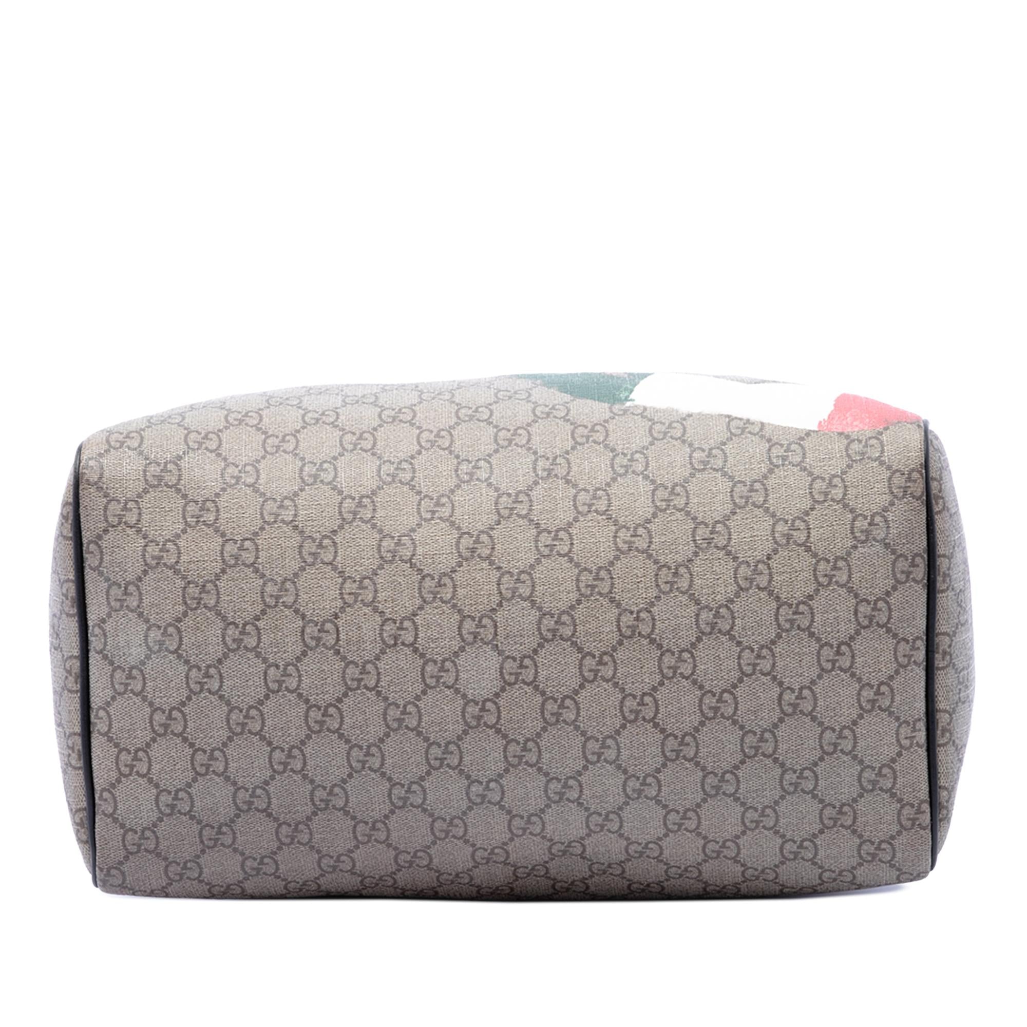 Gucci Medium GG Supreme Italian Flag Joy Boston Bag