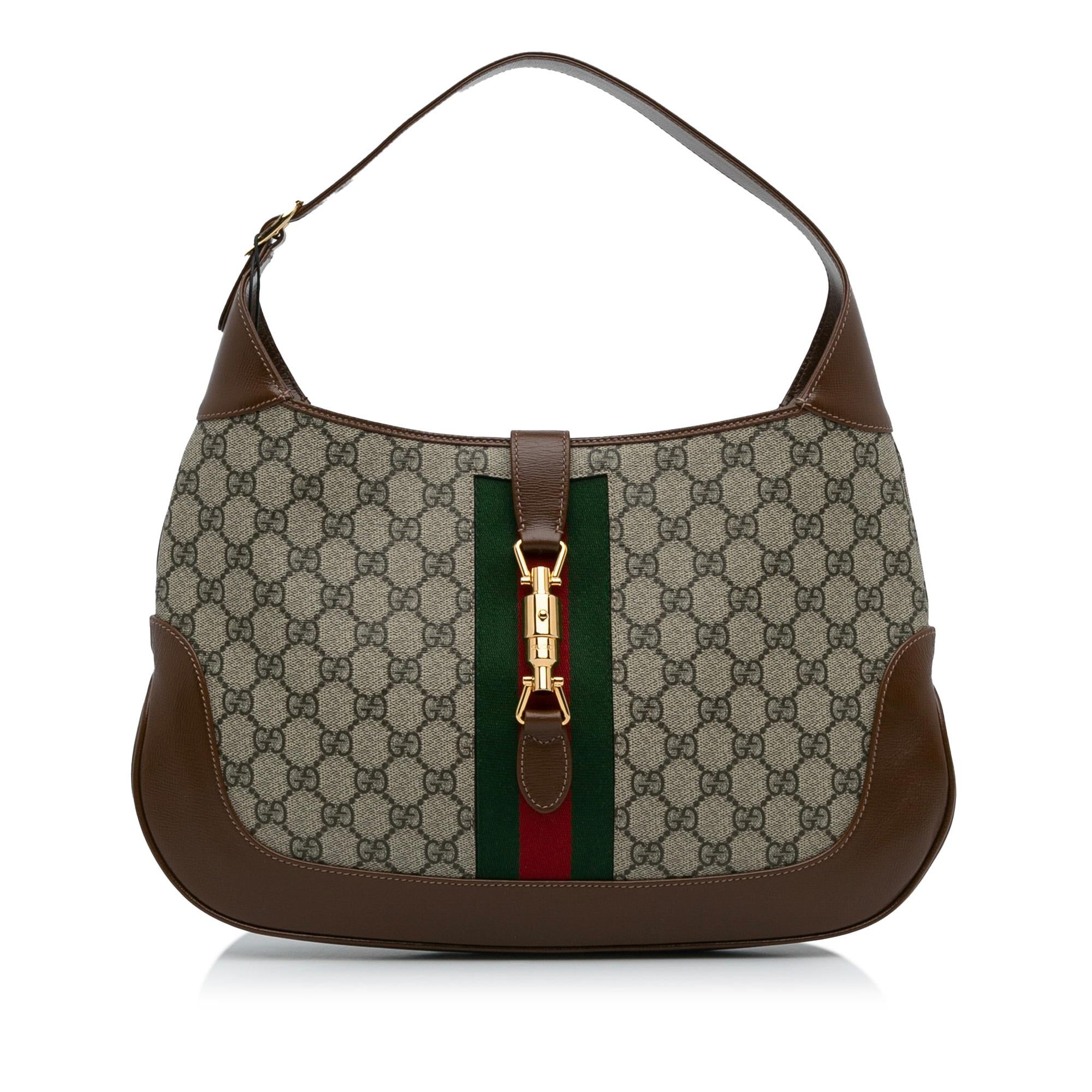 Gucci Medium GG Supreme Jackie 1961 (SHG-0PYIOs)