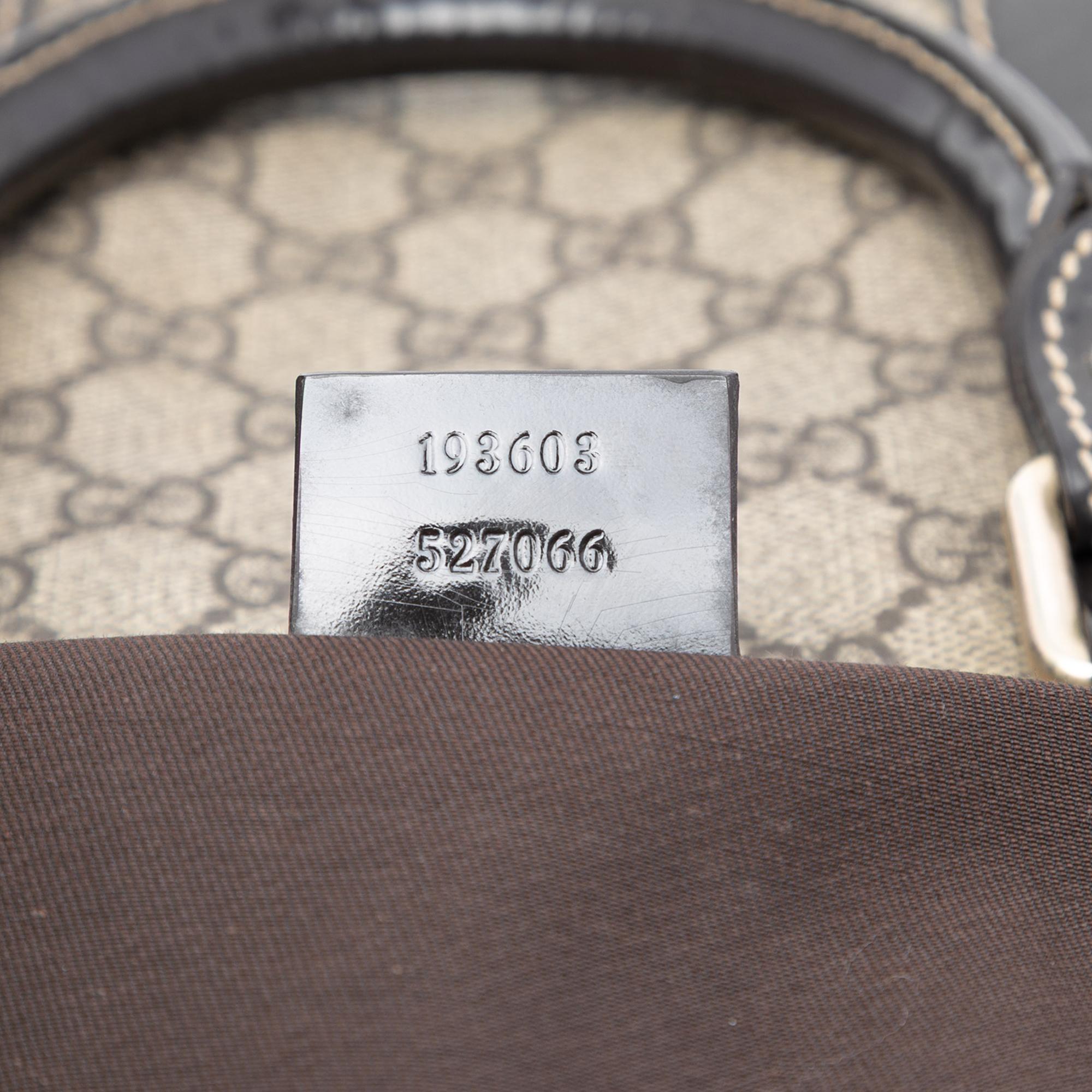 Gucci Medium GG Supreme Joy Boston Bag